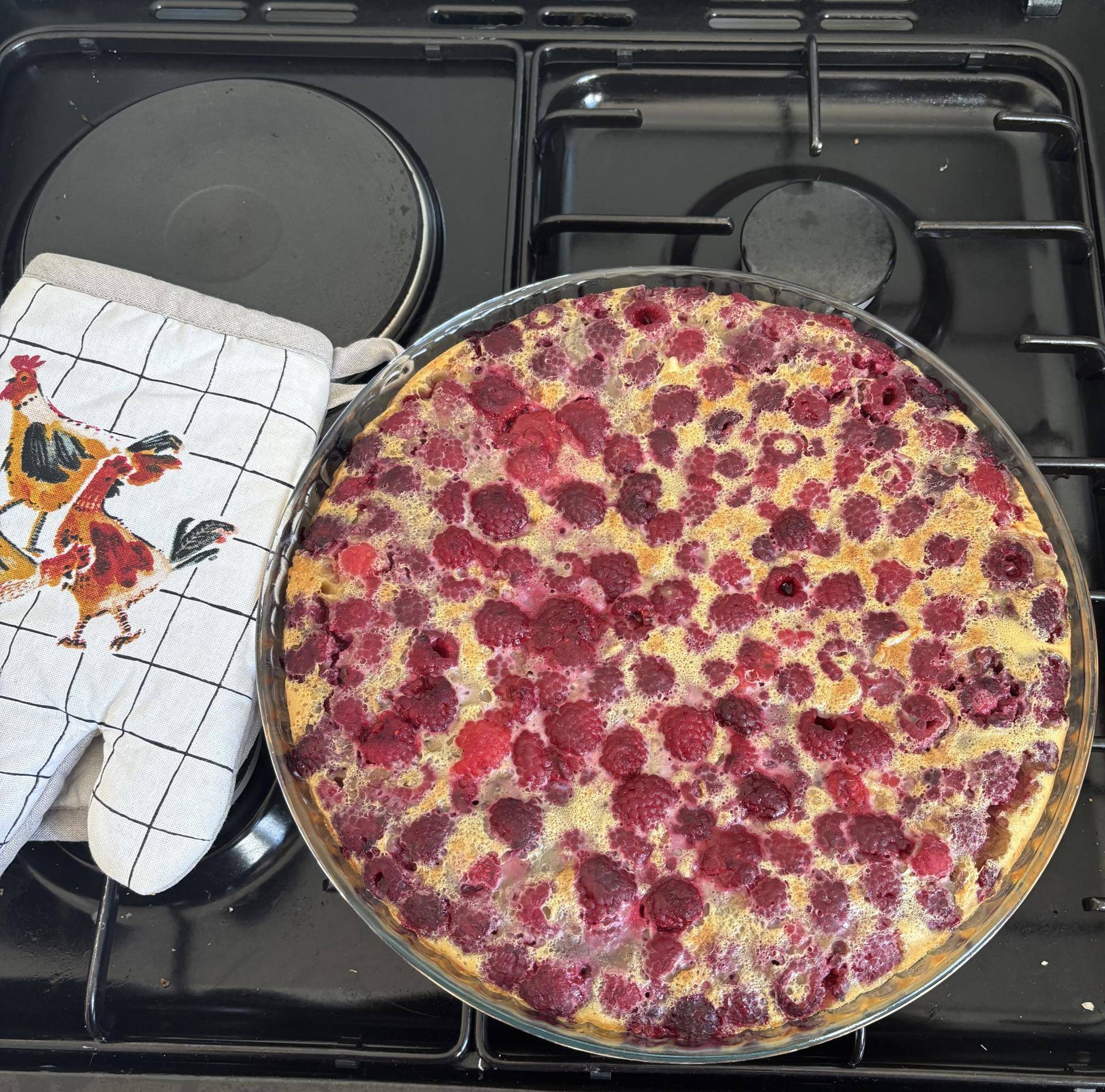 Clafoutis Framboises - Recette Companion Connect XL | Moulinex