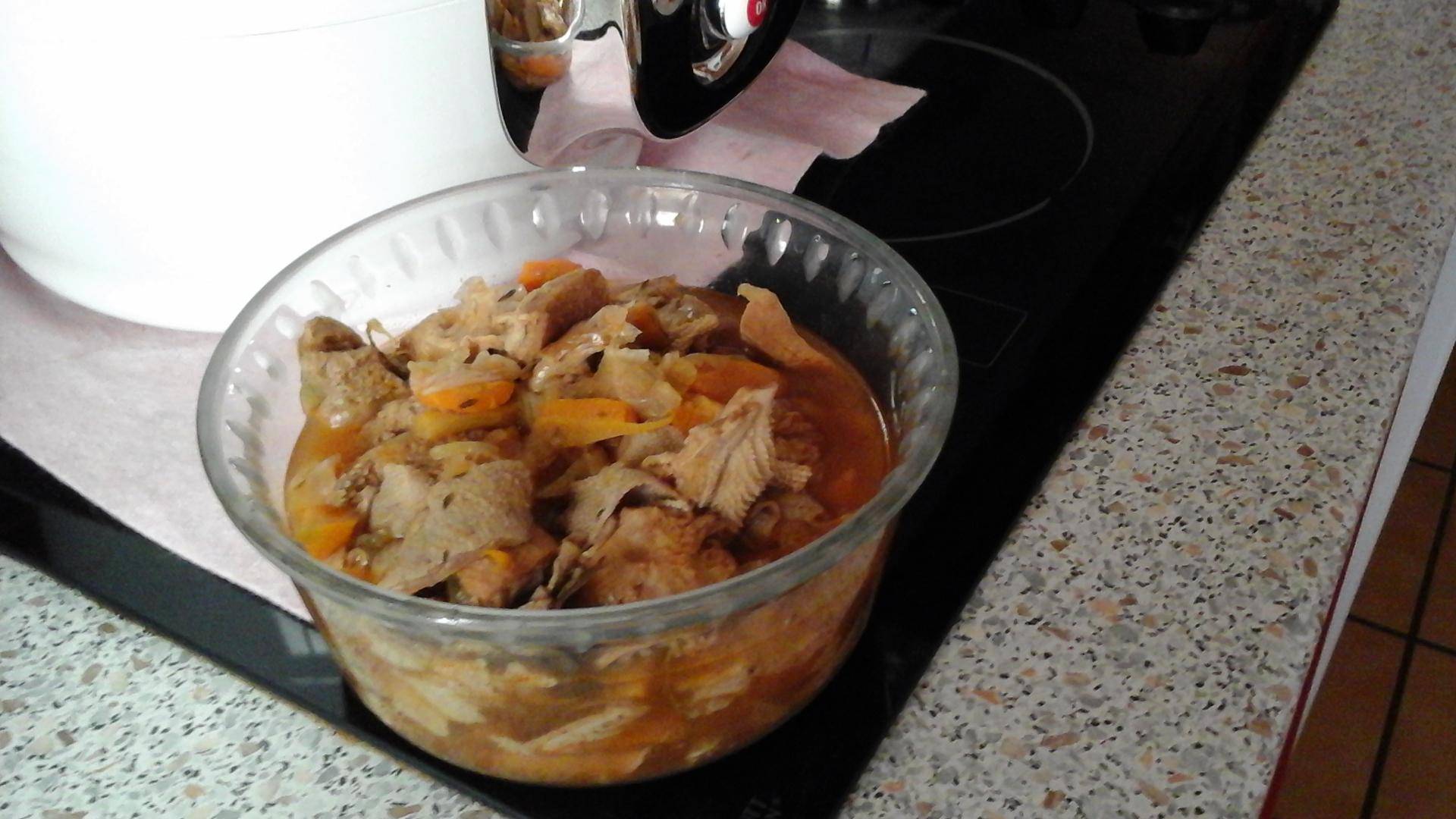 Tripe au vin blanc - Recepten Cookeo | Moulinex