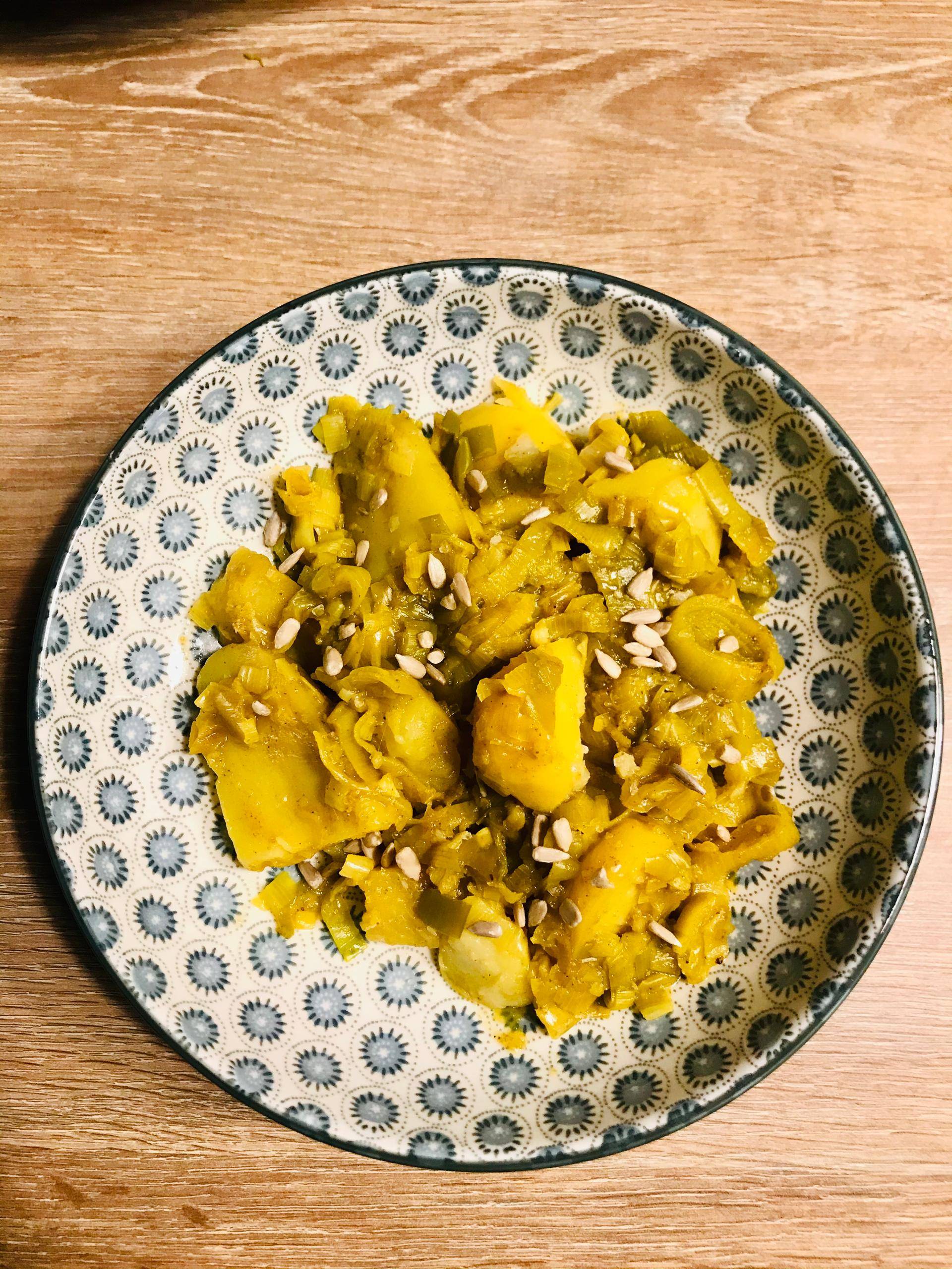 Colombo de poireaux pomme de terre - Recepten Cookeo V3 | Moulinex