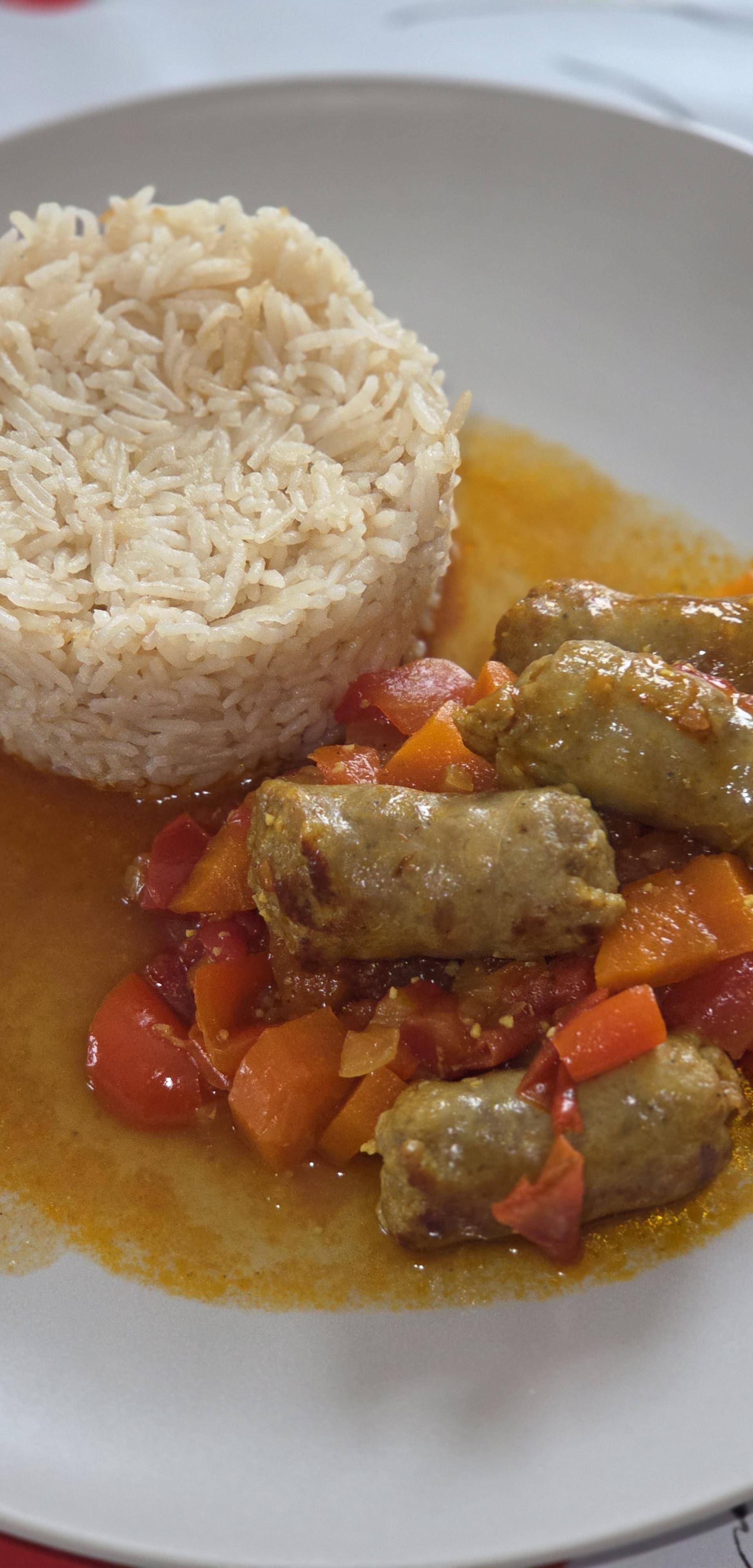 Rougail saucisses a ma façon - Recette Cookeo Infinity Autostir | Moulinex