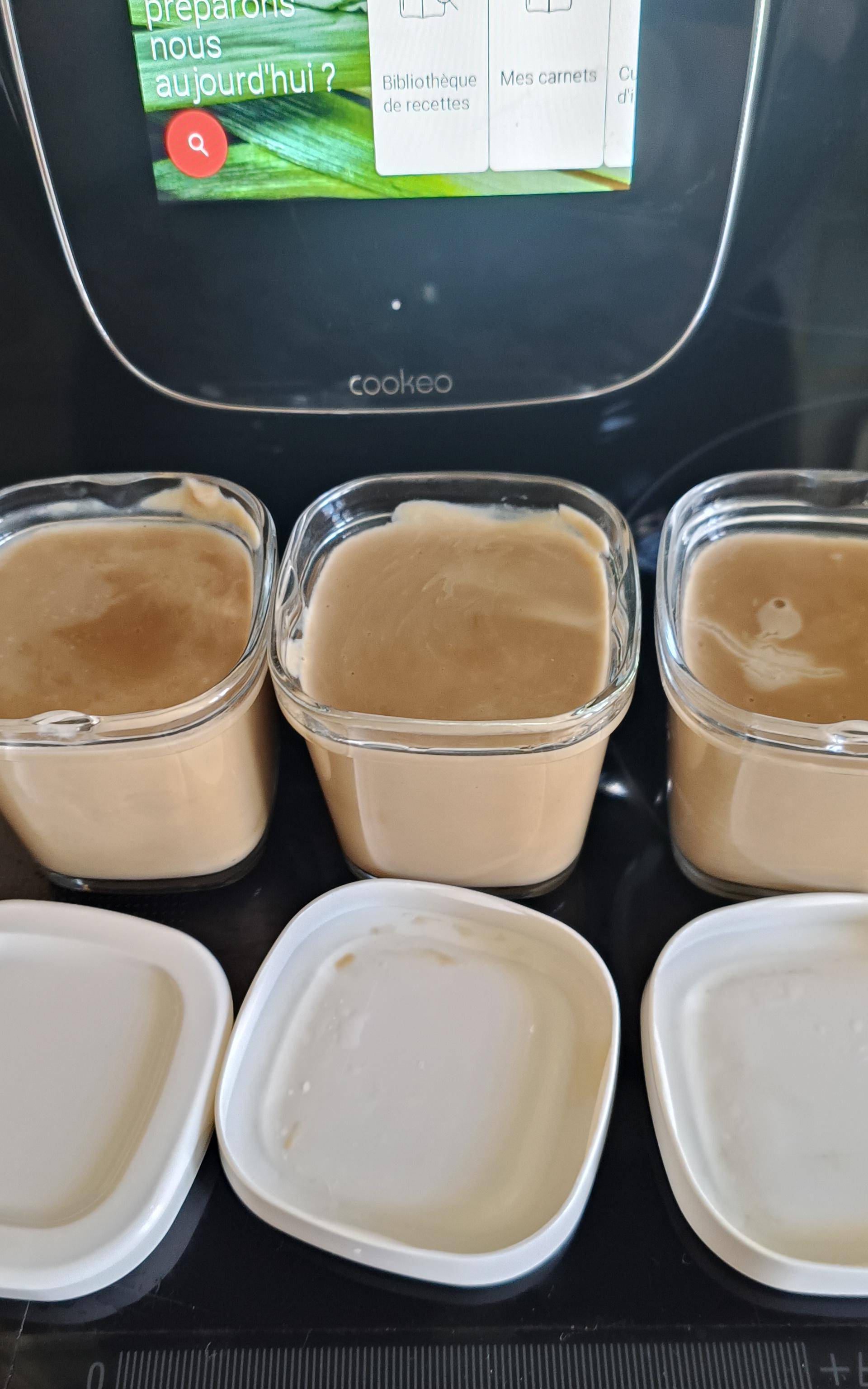 Crème Cappuccino façon Dannette - Recette Cookeo V3 | Moulinex