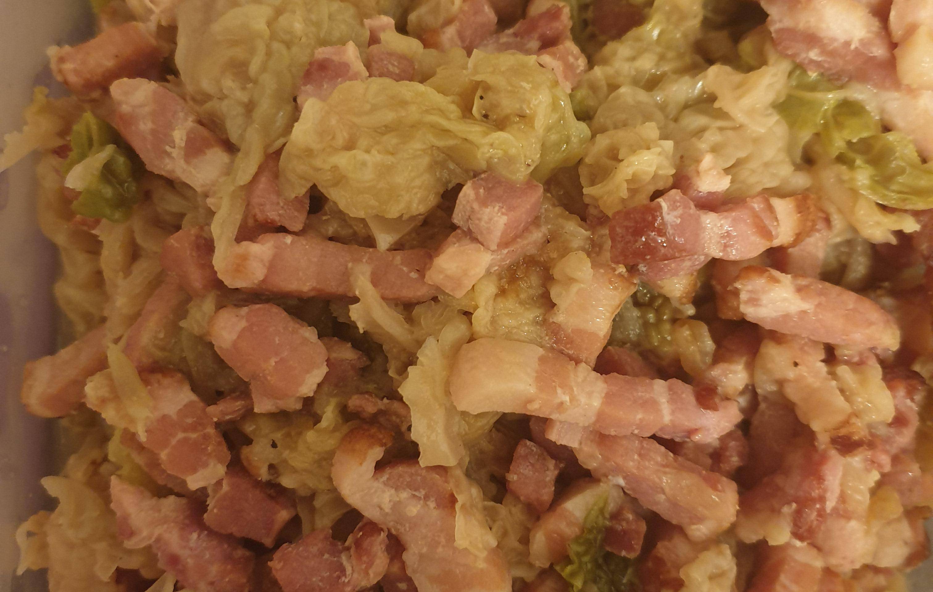 Chou vert braisé et Ses lardons - Recette Cookeo | Moulinex