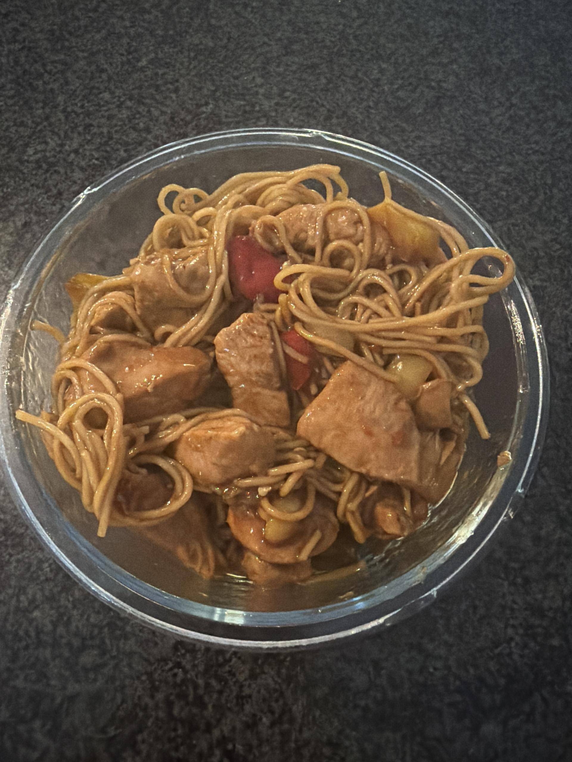 Nouilles chinoises au poulet et poivrons - Recette Cookeo Infinity Autostir | Moulinex