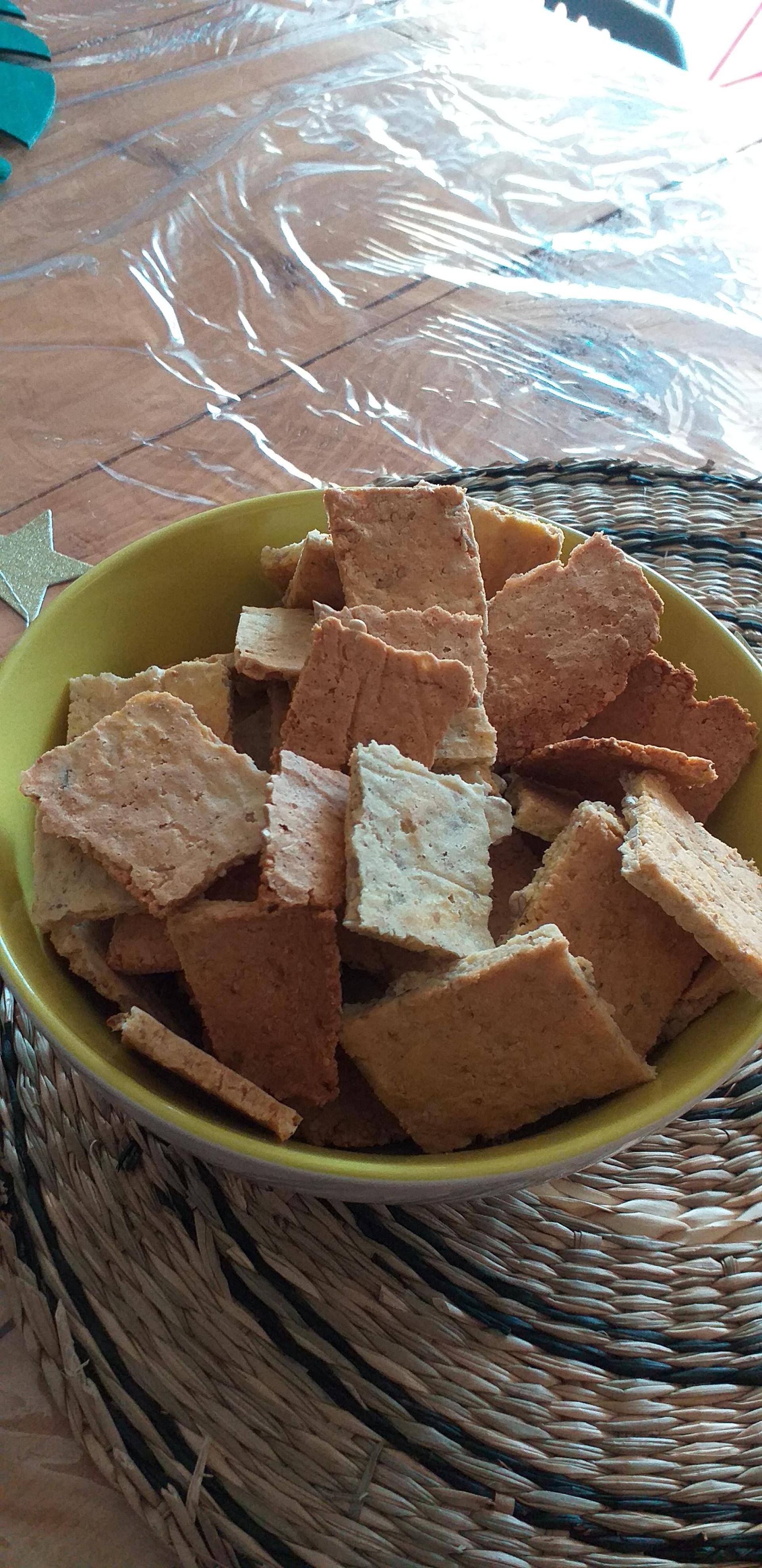 Crackers aux graines - Recepten Companion | Moulinex