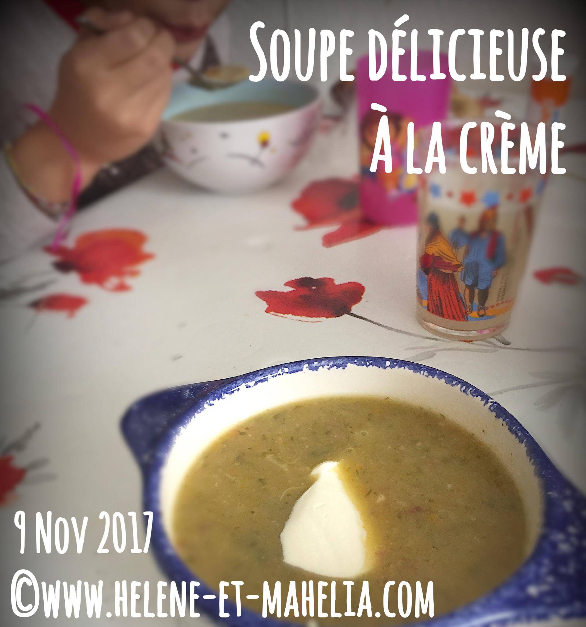 Soupe délicieuse à la crème - Recepten Cookeo | Moulinex