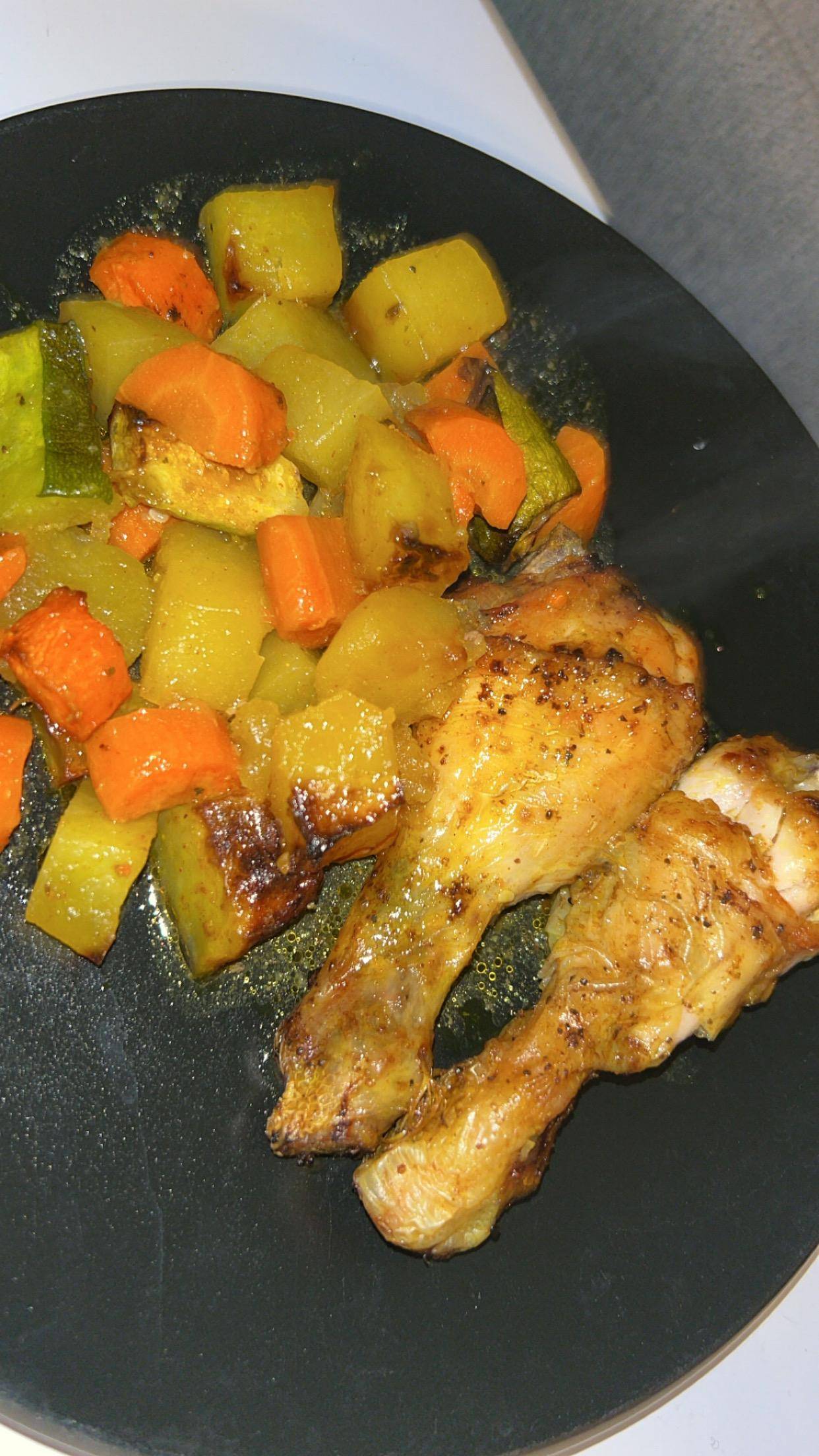 Pilon de poulet & légumes - Recepten Cookeo V3 | Moulinex