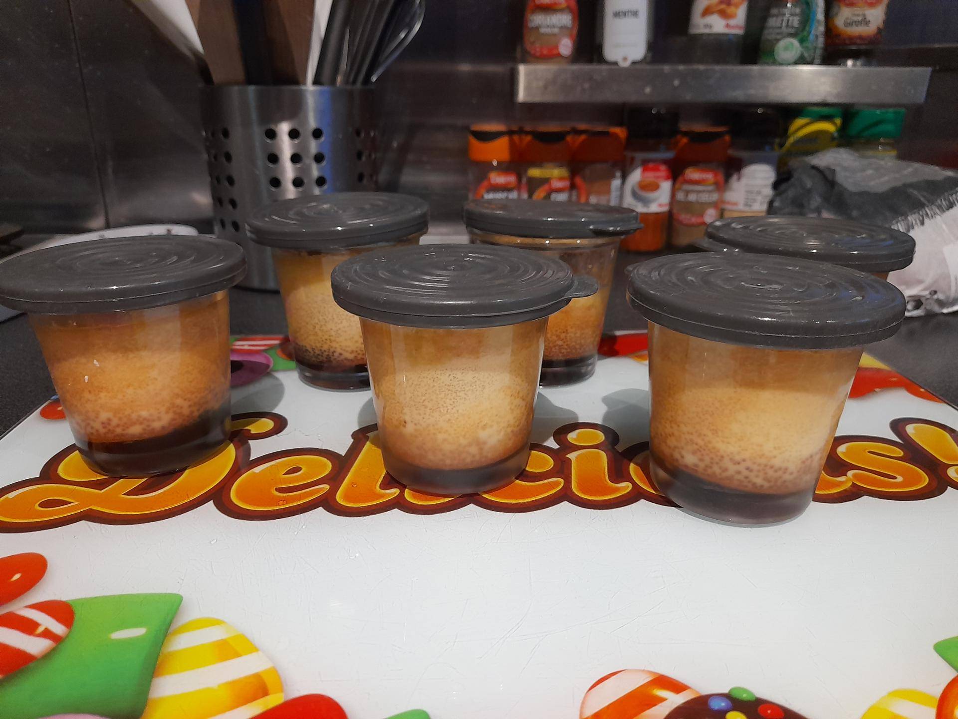 Verrines flan à la noix de coco - Recepten Cookeo V3 | Moulinex