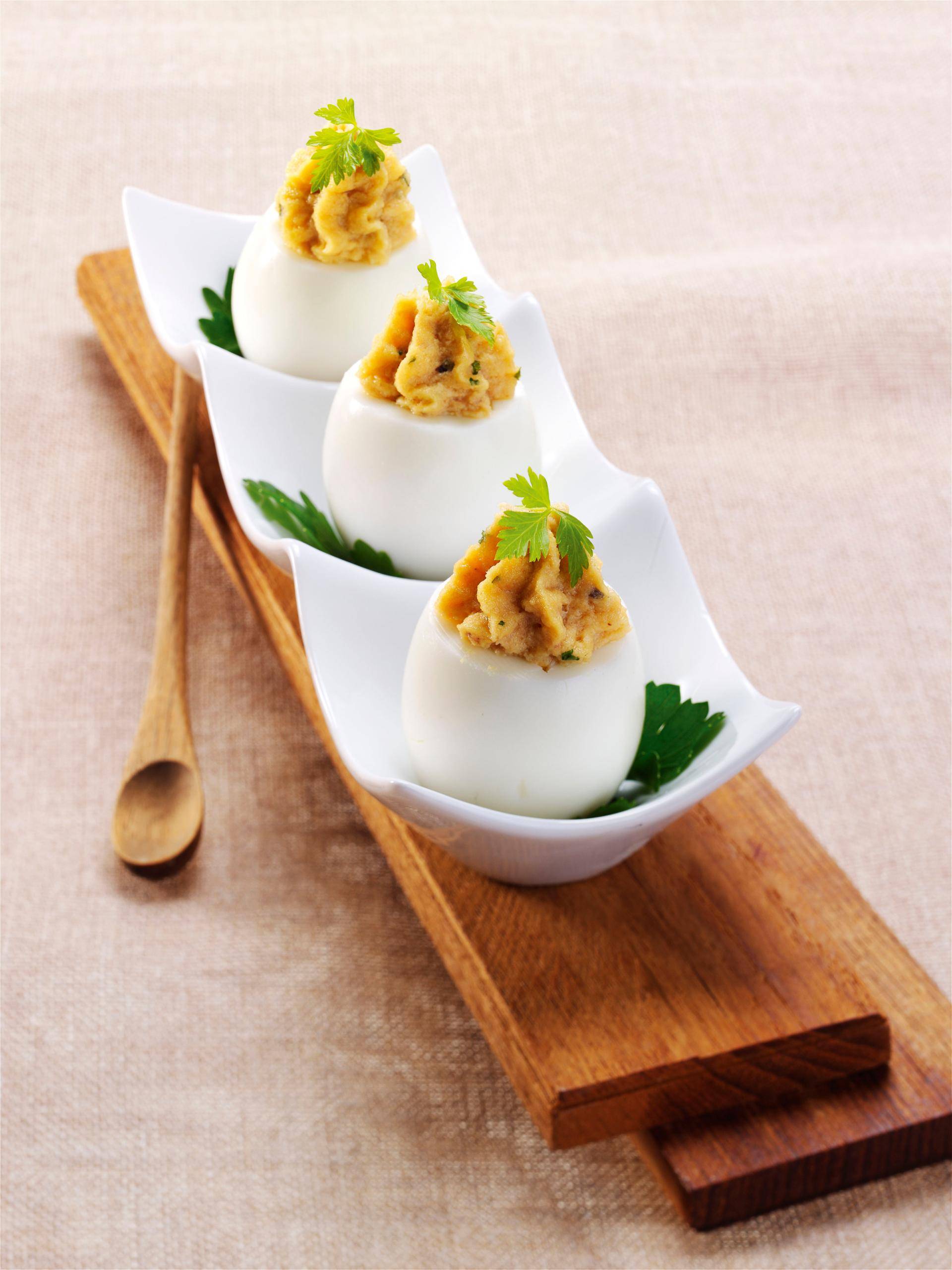 Œufs farcis - Recette Companion Connect | Moulinex