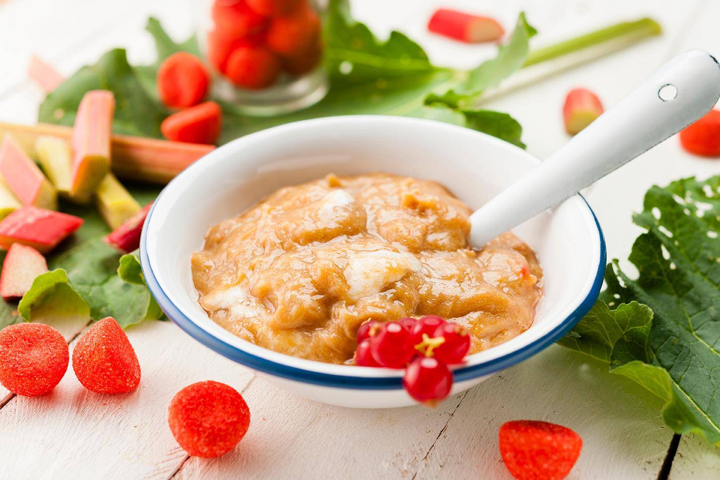 Compote rhubarbe fraise - Recepten Cookeo | Moulinex
