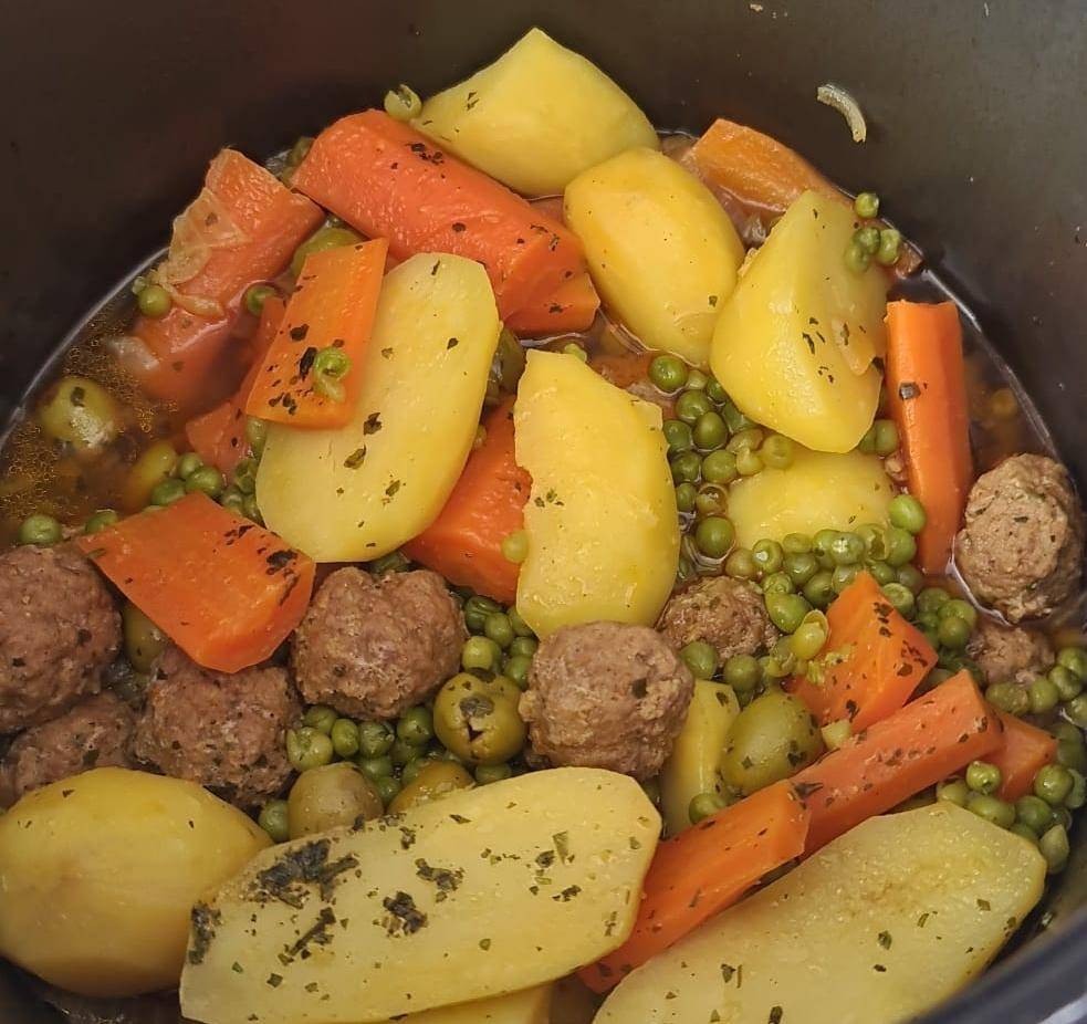 Tajine légumes, viande haché - Recette Cookeo | Moulinex