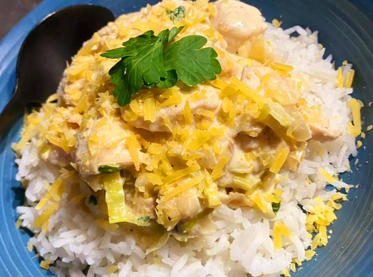 Poulet, crème de poireau - Recepten Cookeo V3 | Moulinex
