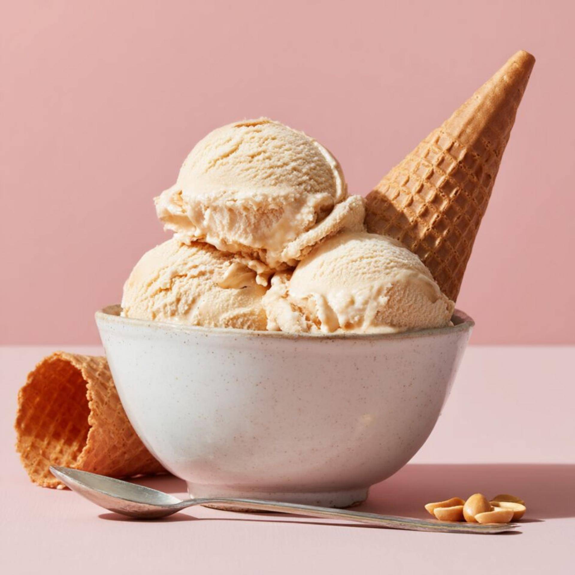 Glace beurre de cacahuètes protéinée - Recette Dolci | Moulinex