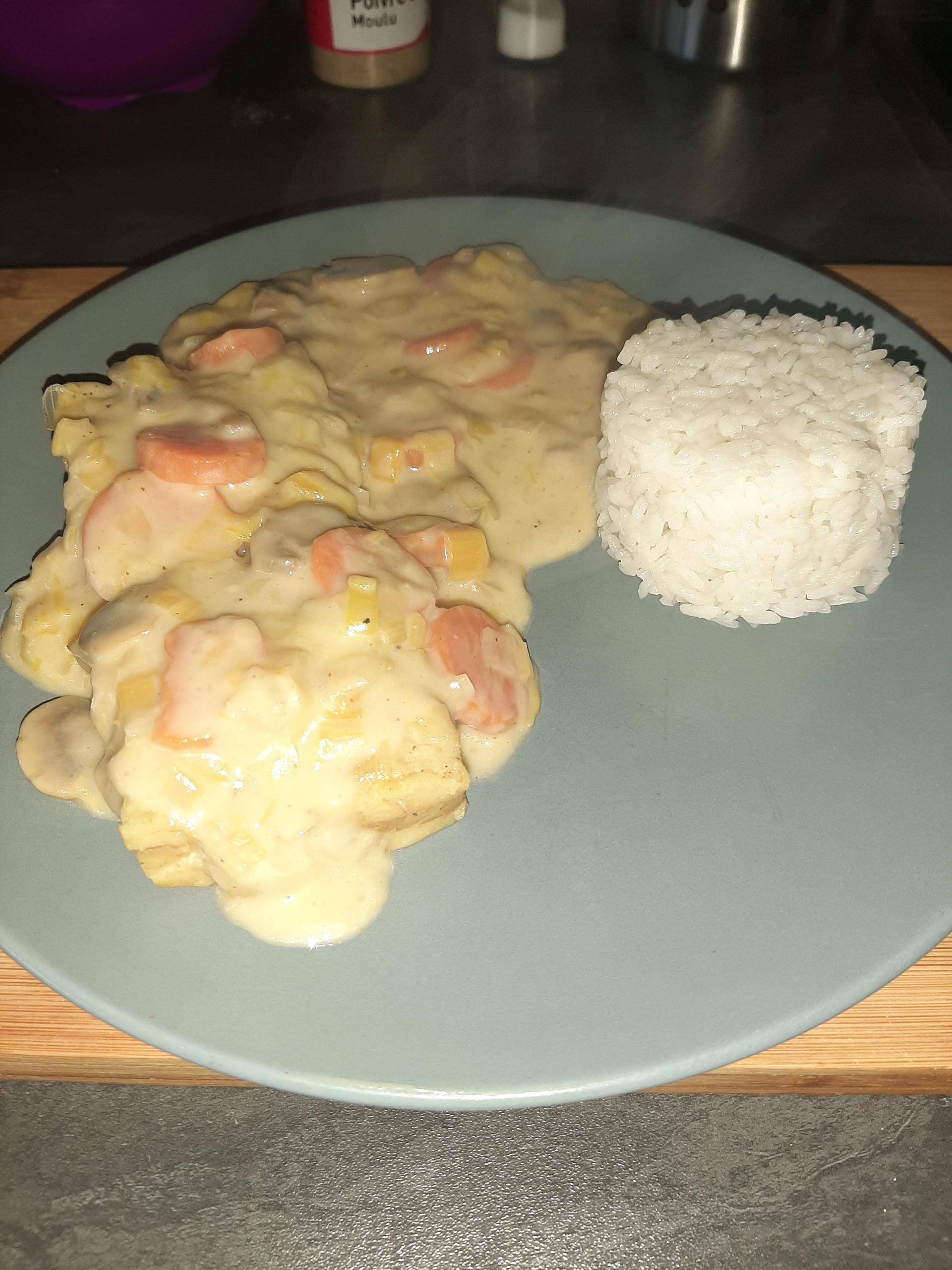 Blanquette filet de colin d'Alaska à ma façon - Recette Cookeo | Moulinex
