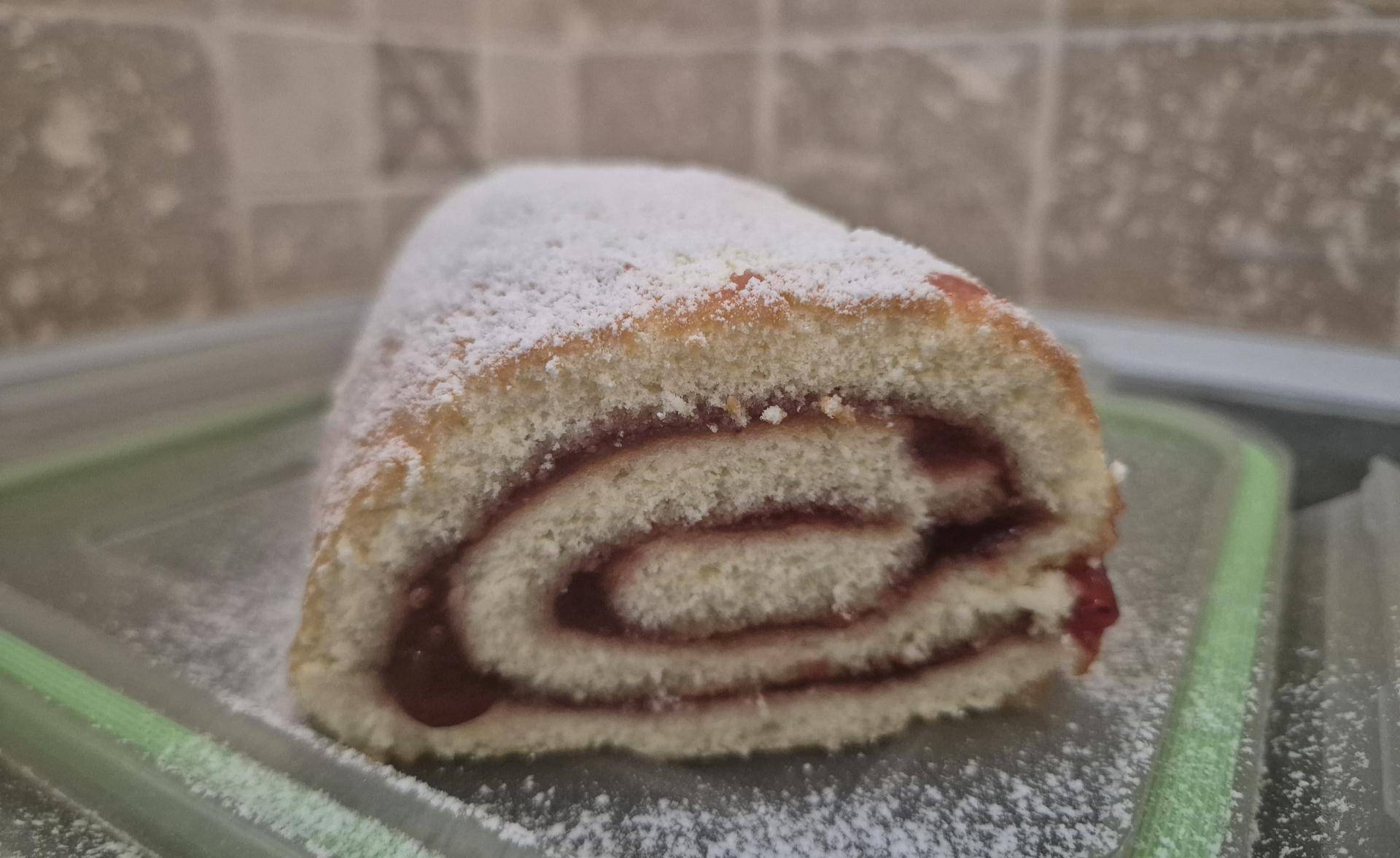 Gâteau Roulé à la confiture ( de fraise ) - Recette Companion Connect XL | Moulinex