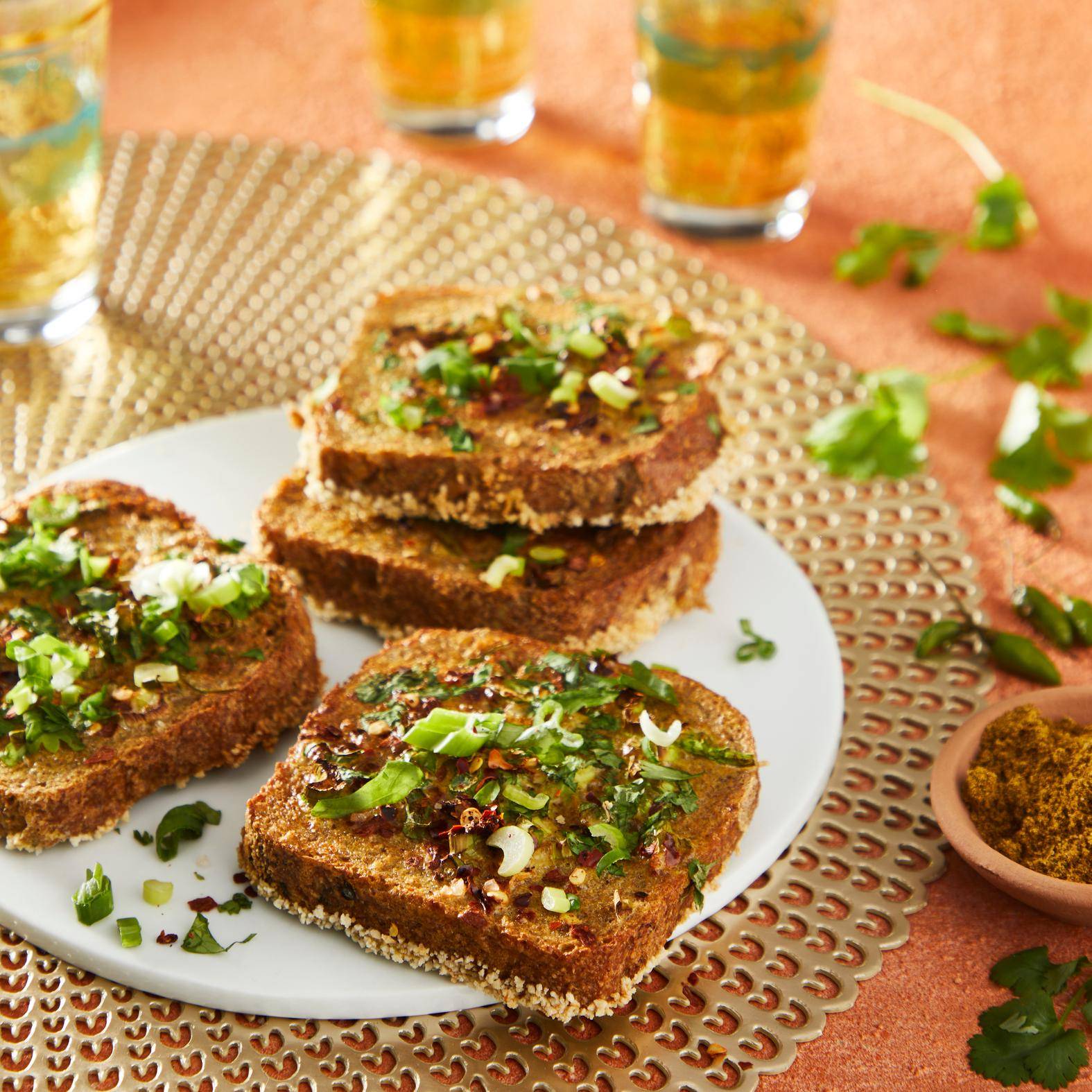 Pain perdu salé masala - Recette EASY FRY GRILL & STEAM 3 in 1 | Moulinex