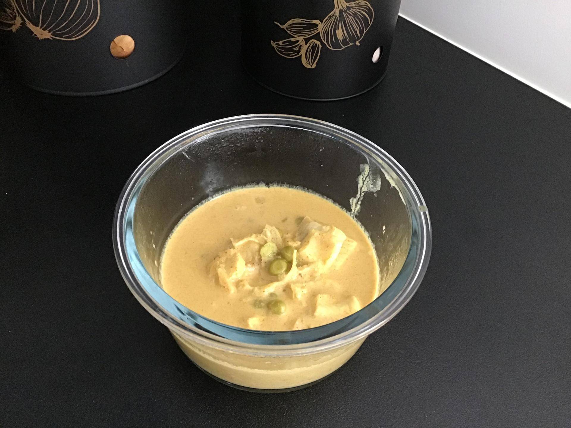 Curry rouge de poisson ( recette légère) - Recepten Companion Connect XL | Moulinex