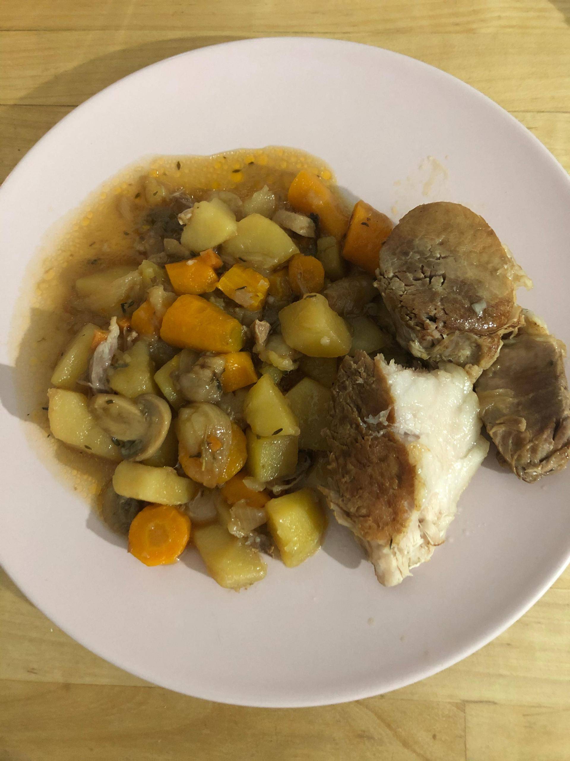 Rouelle de porc façon paysanne - Recette Cookeo | Moulinex