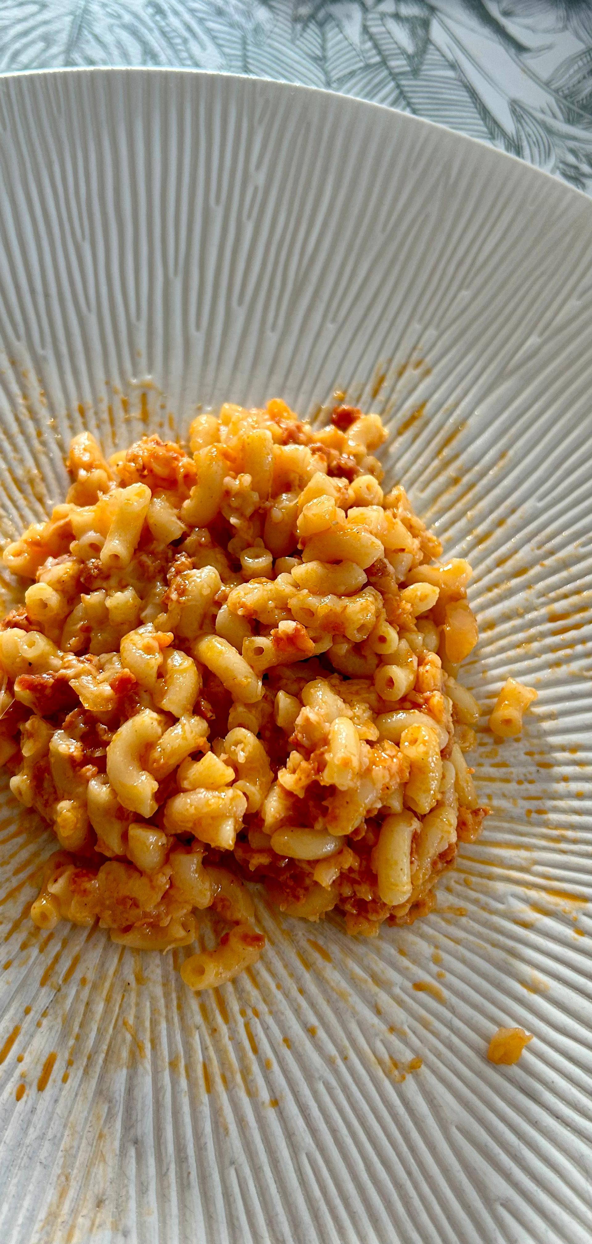 Coquillettes chorizo-Comte - Recette Companion Connect XL | Moulinex
