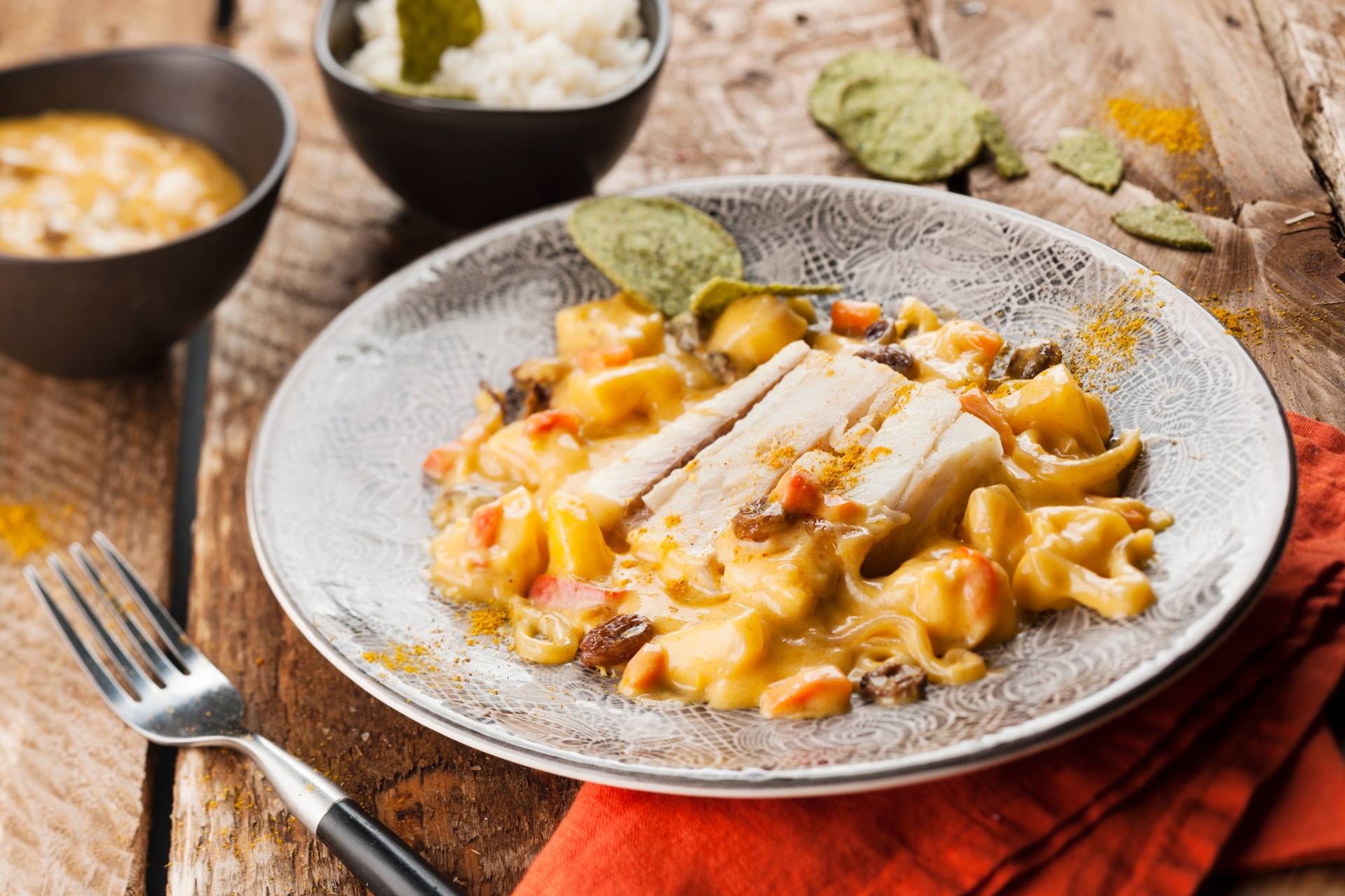 Colin sauce curry - Recepten Cookeo | Moulinex