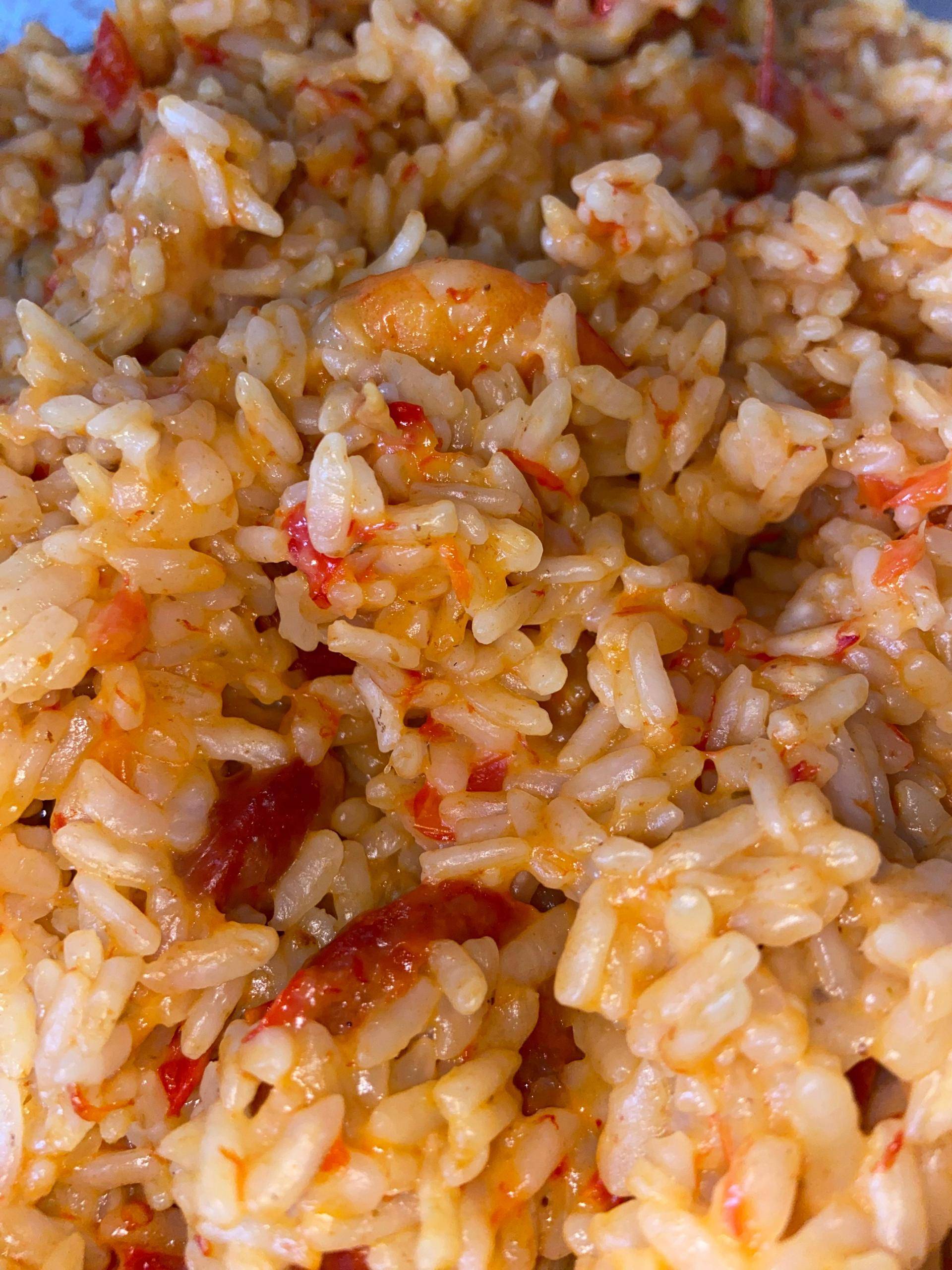 Risotto crevettes 🍤 , chorizo, poivron 🌶️ - Recepten Cookeo 9in1 | Moulinex