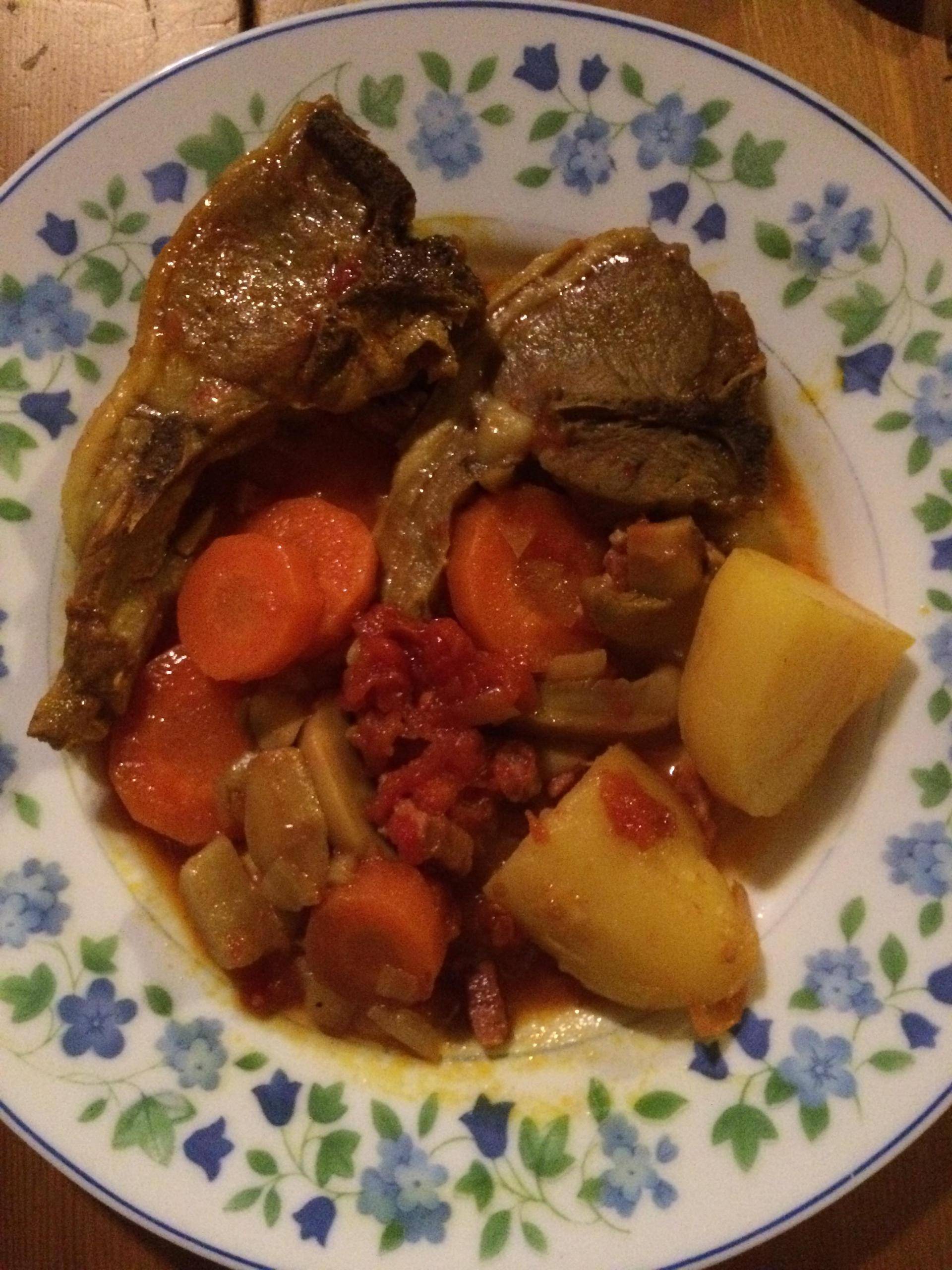 Côtes d’agneau et légumes - Recette Cookeo | Moulinex