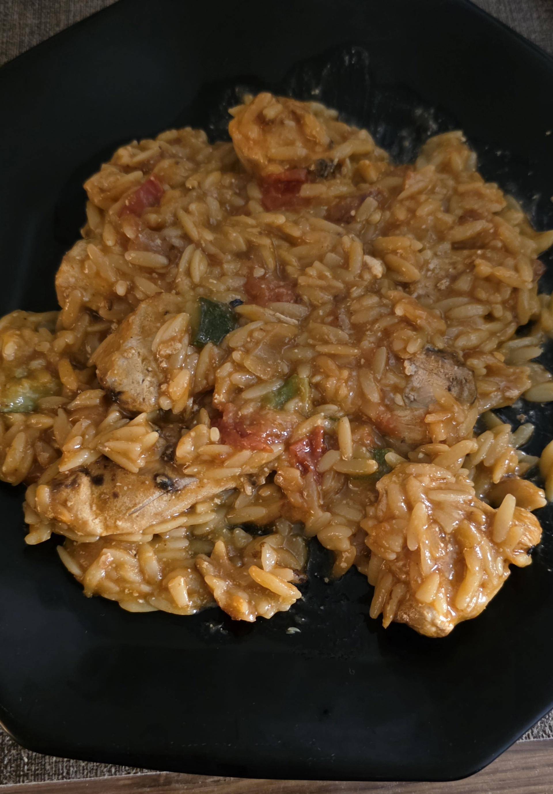 Poulet à la grecque et orzo à la méditerranéenne - Recette Cookeo Infinity Autostir | Moulinex