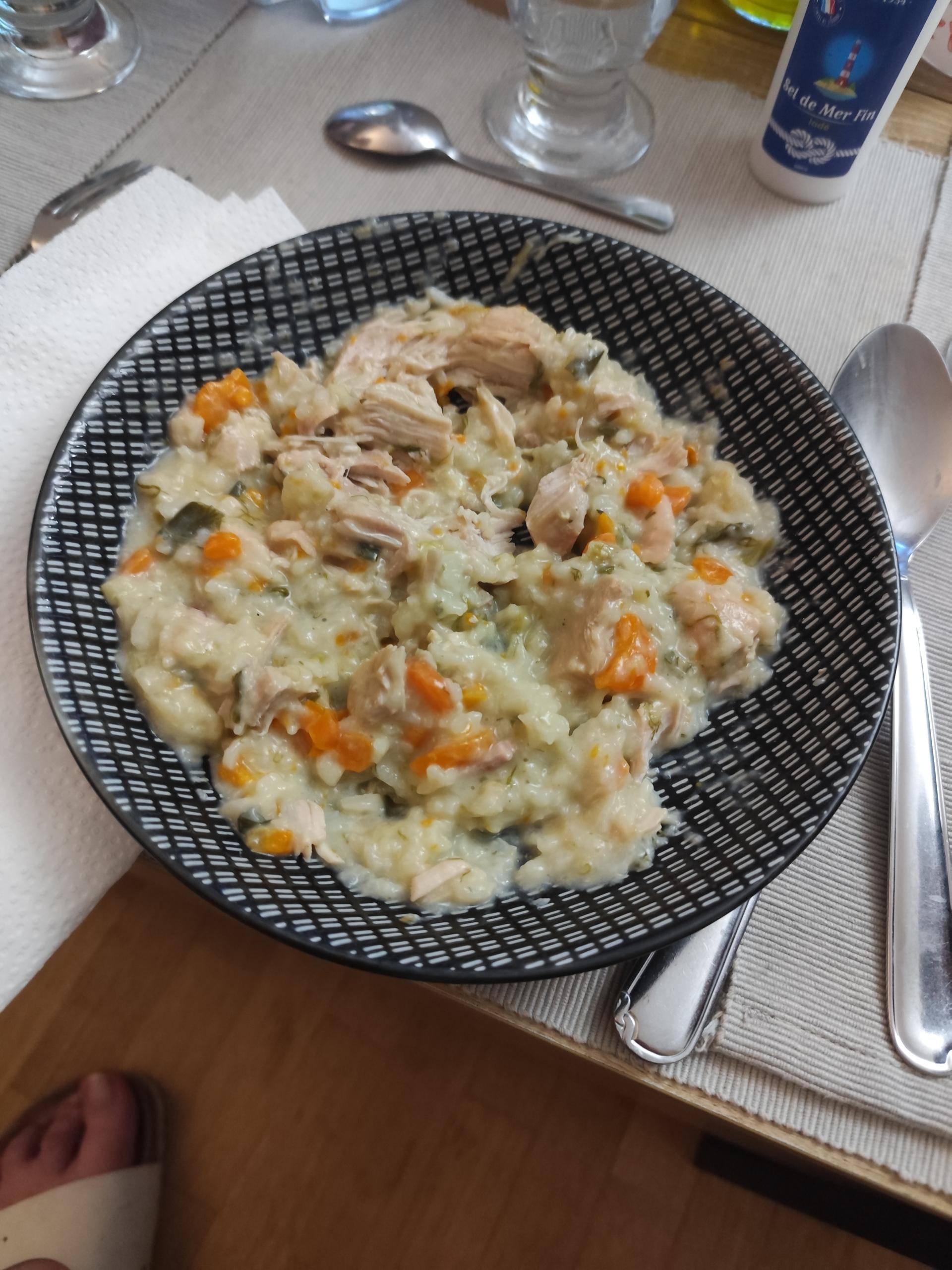 Blanquette de poulet au riz de Broussaille - Recette Cookeo | Moulinex