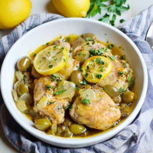 Poulet au citron et aux olives - Recette Cookeo | Moulinex