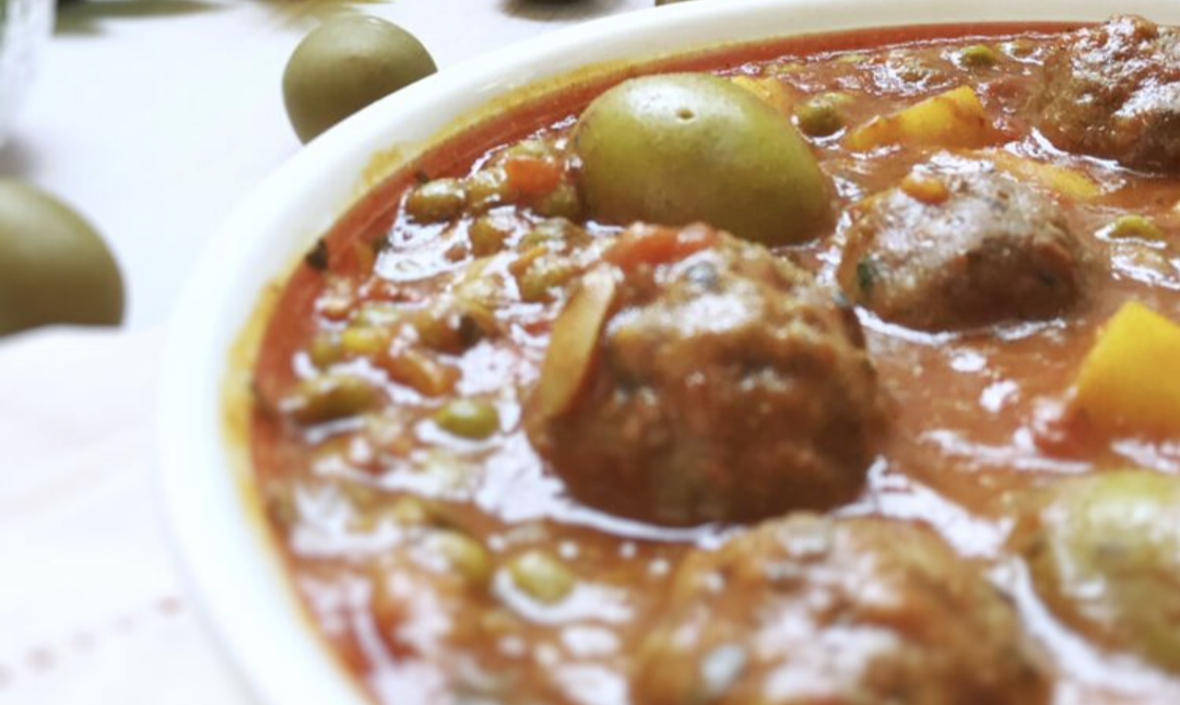 Ragout algérien : boulettes et olives - Recette Cookeo 10in1 | Moulinex