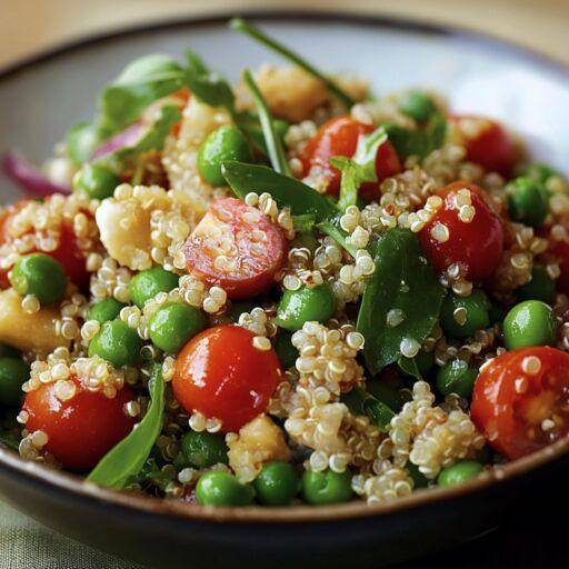 Salade quinoa, petits légumes et sauce au miel - Recette Cookeo | Moulinex