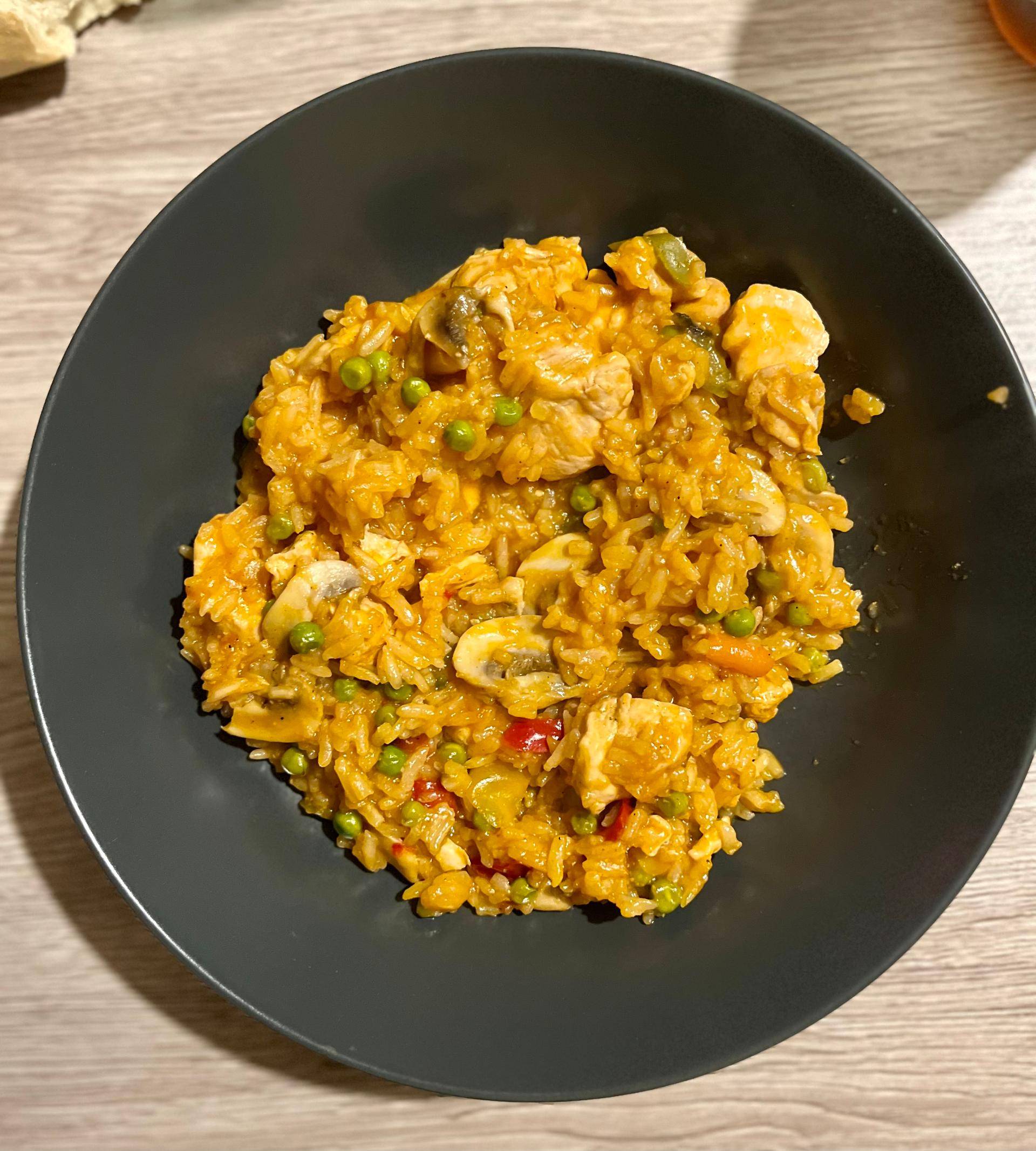 Mon riz au poulet façon paella - Recette Cookeo V3 | Moulinex