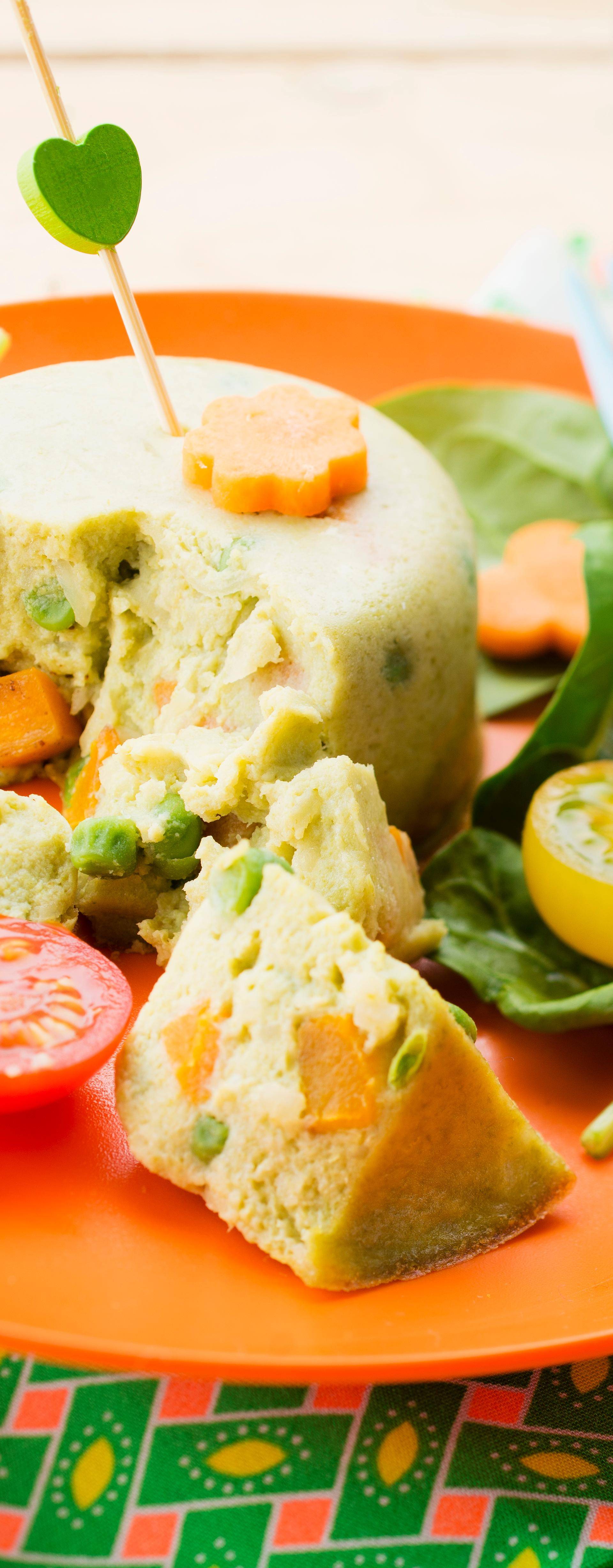 Flan aux légumes et gruyère - Recette Cookeo V3 Mini | Moulinex