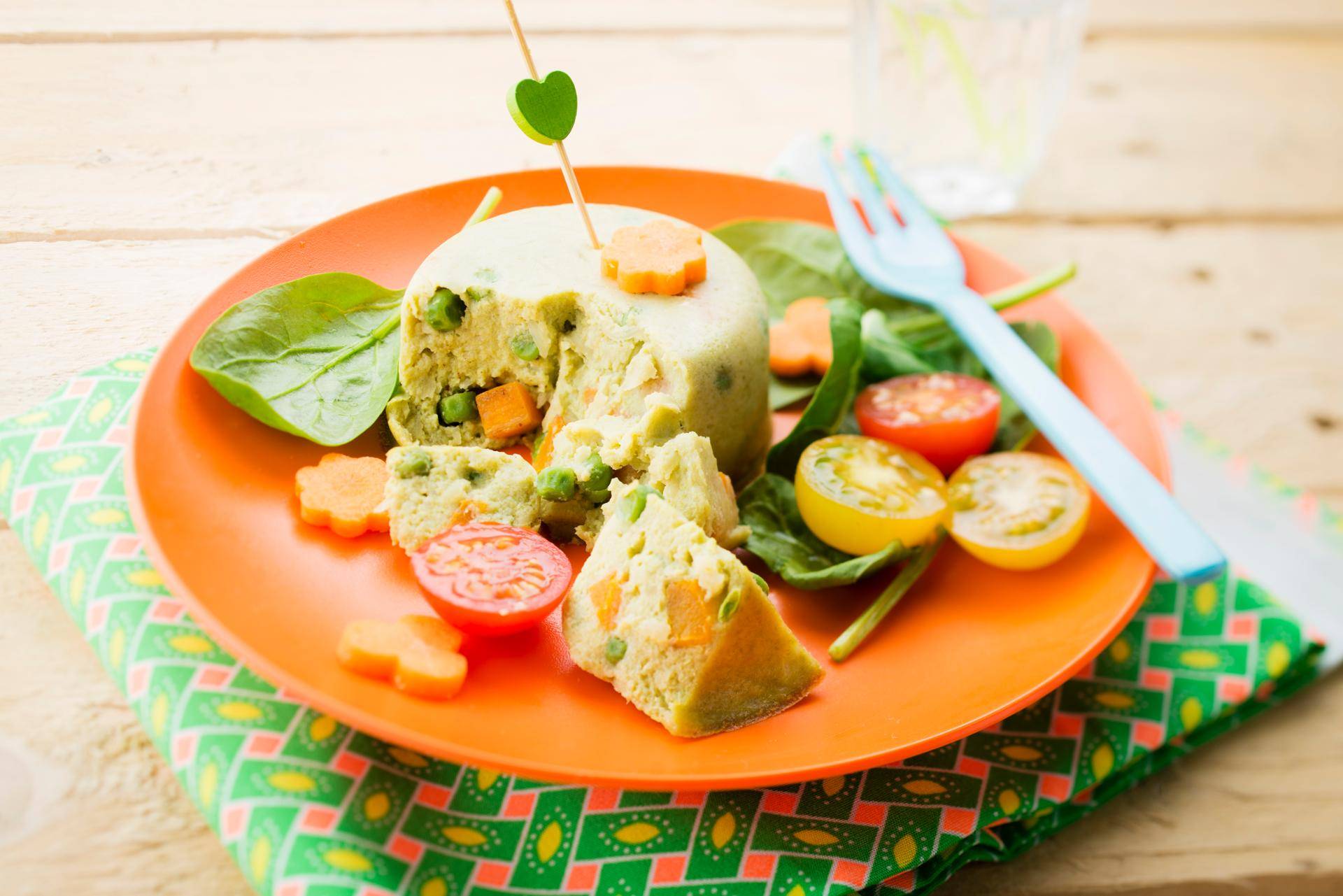 Flan aux légumes et gruyère - Recette Cookeo V3 Mini | Moulinex