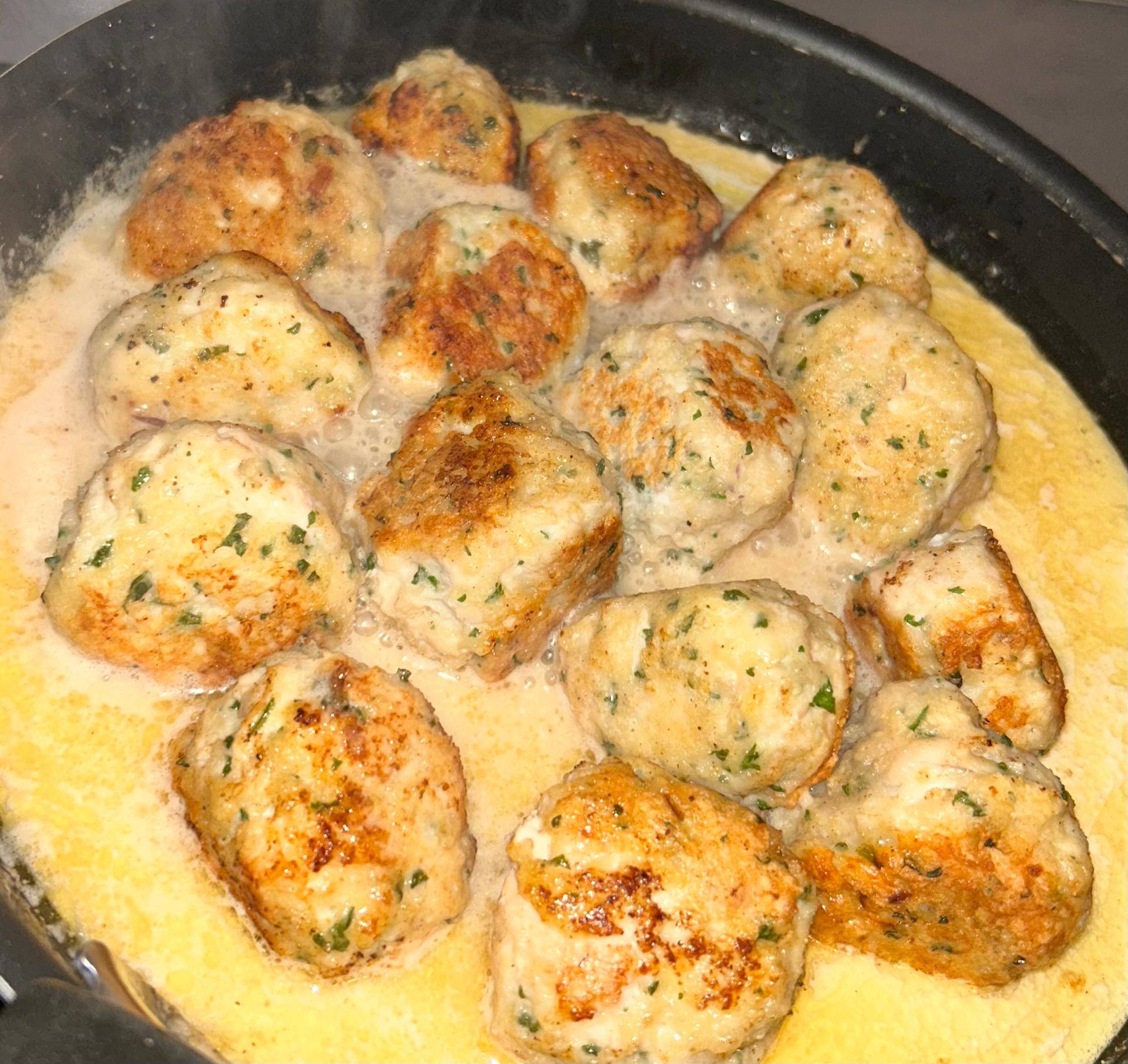 Boulettes de poulet au parmesan - Recette Cookeo | Moulinex