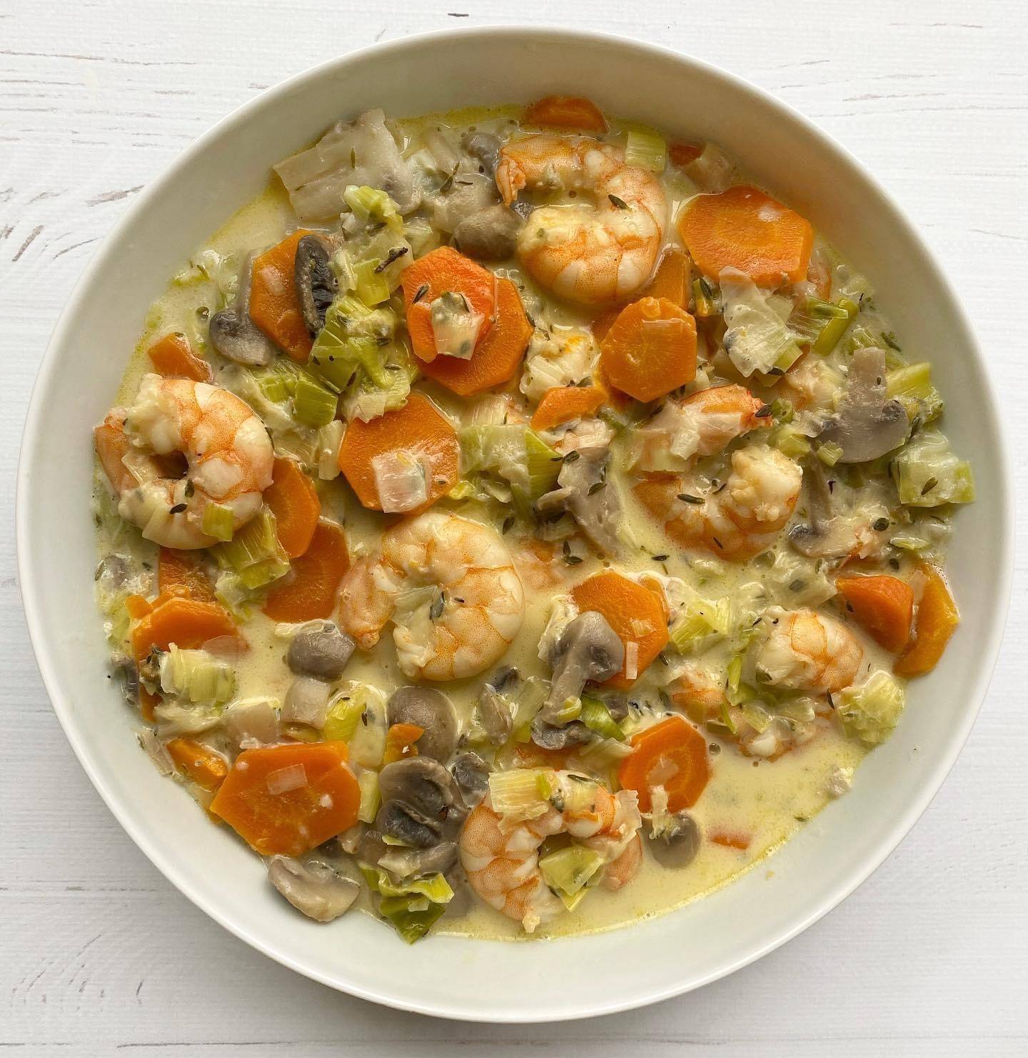 Blanquette de crevettes express - Recette Cookeo V3 | Moulinex