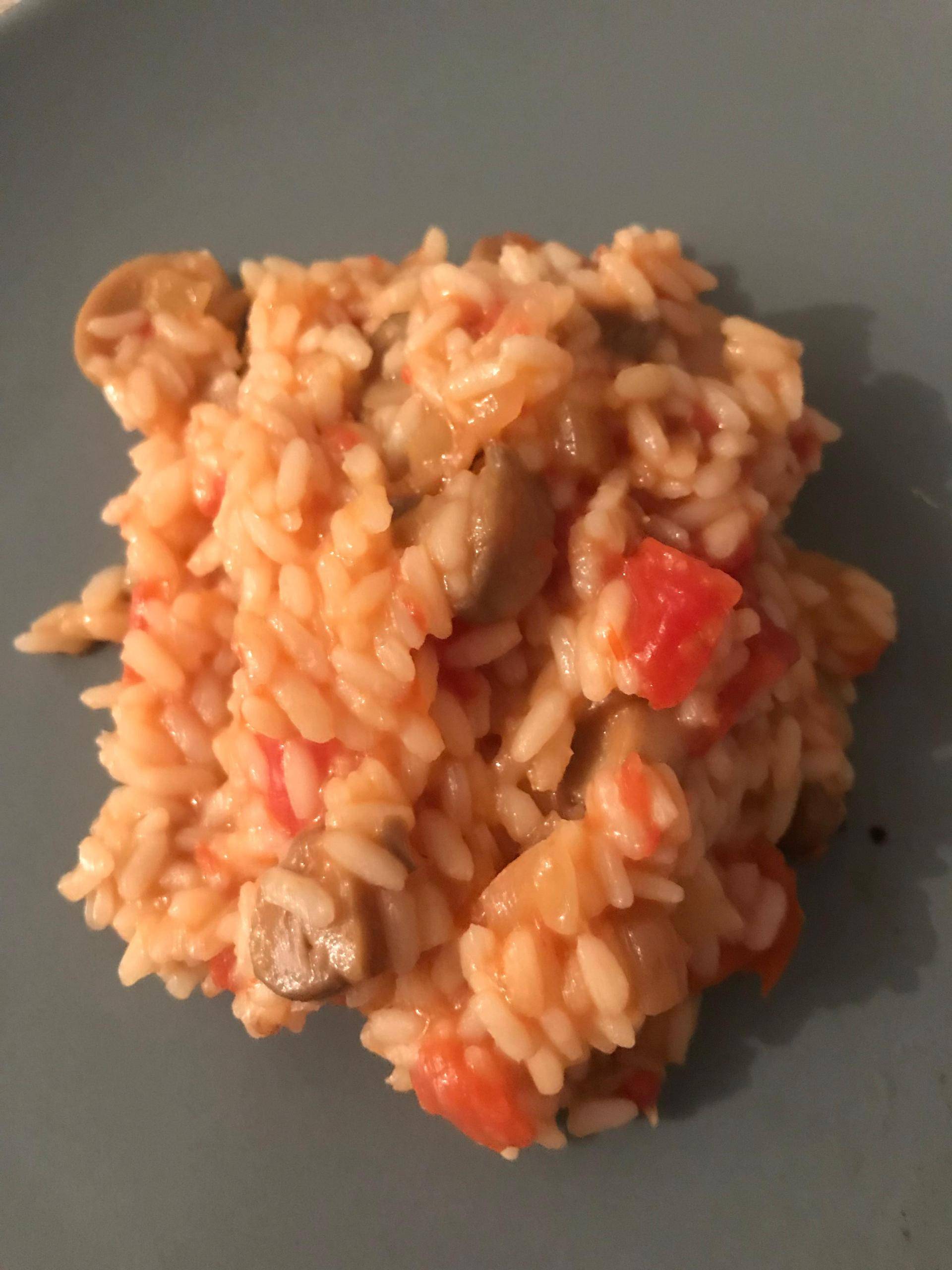 Risotto tomate champignon - Recette Cookeo | Moulinex