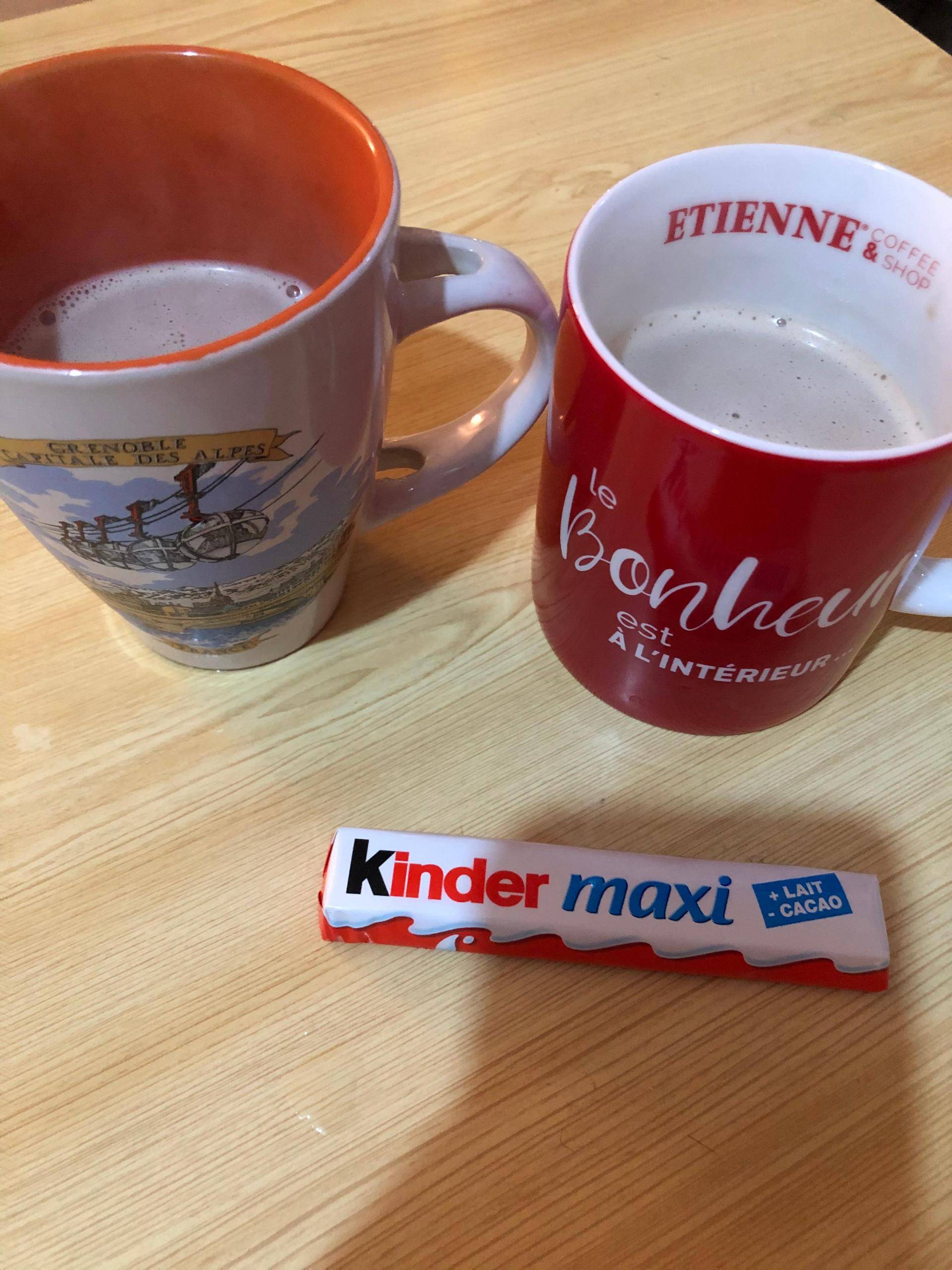 Chocolat chaud au kinder maxi - Recepten Companion Connect XL | Moulinex