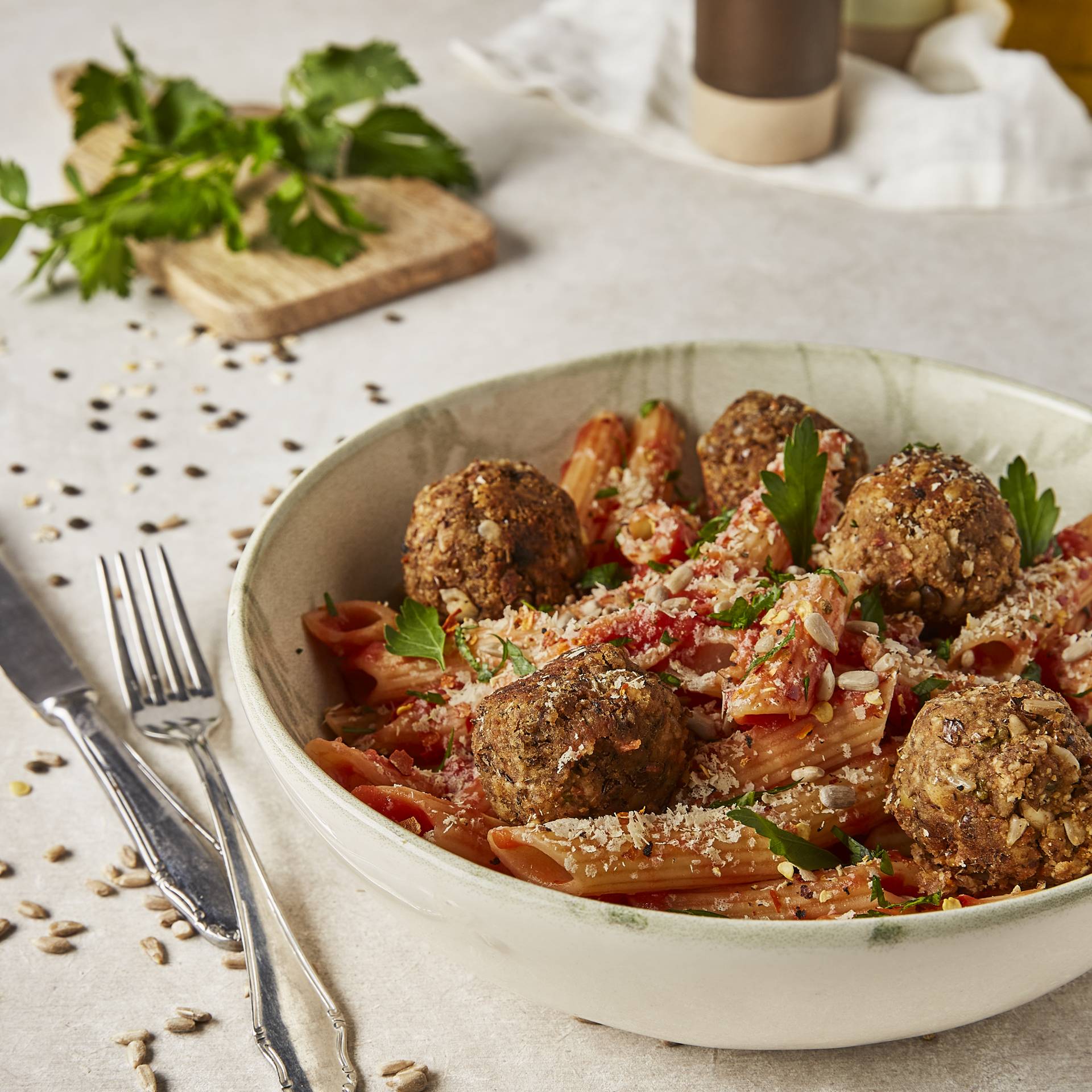 Polpettes végétariennes à l’italienne - Recette Companion | Moulinex