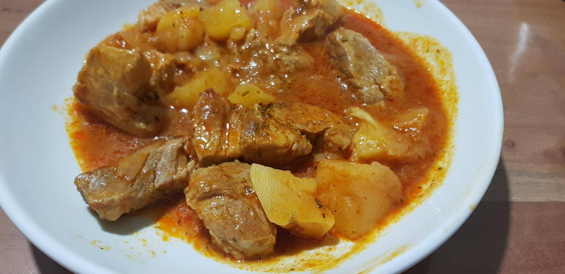 Ragout de porc pomme de terre à la tomate - Recette Cookeo | Moulinex