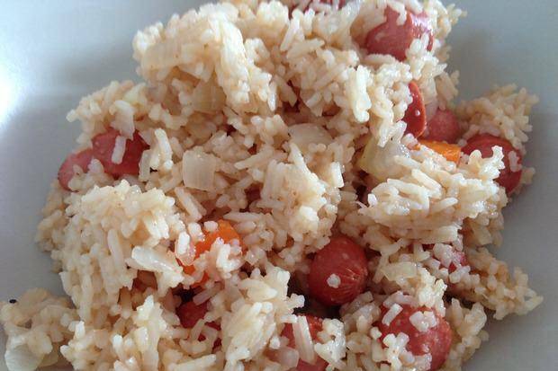 Knacki riz pilaf - Recepten Cookeo | Moulinex