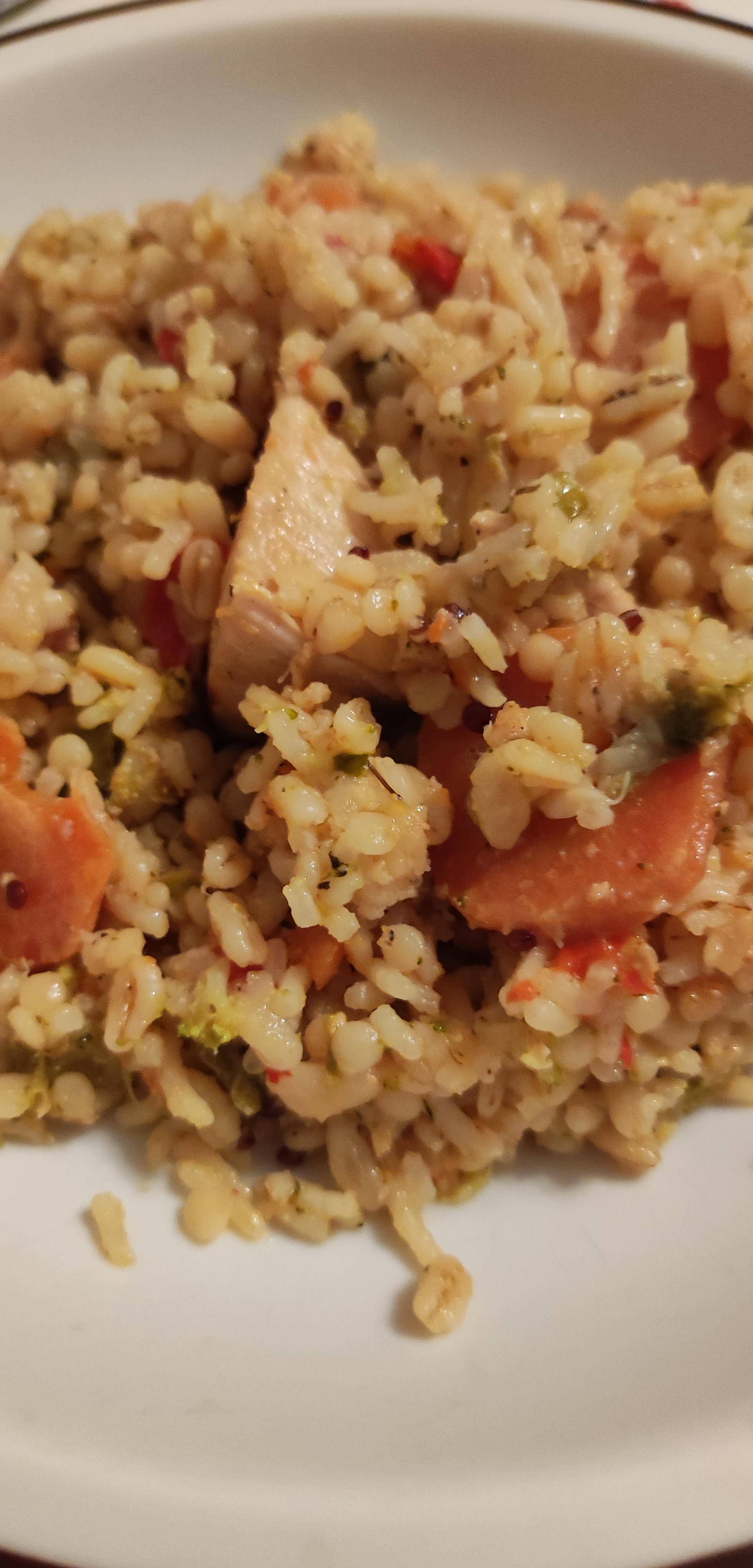 Riz-poulet-légumes - Recette Cookeo | Moulinex