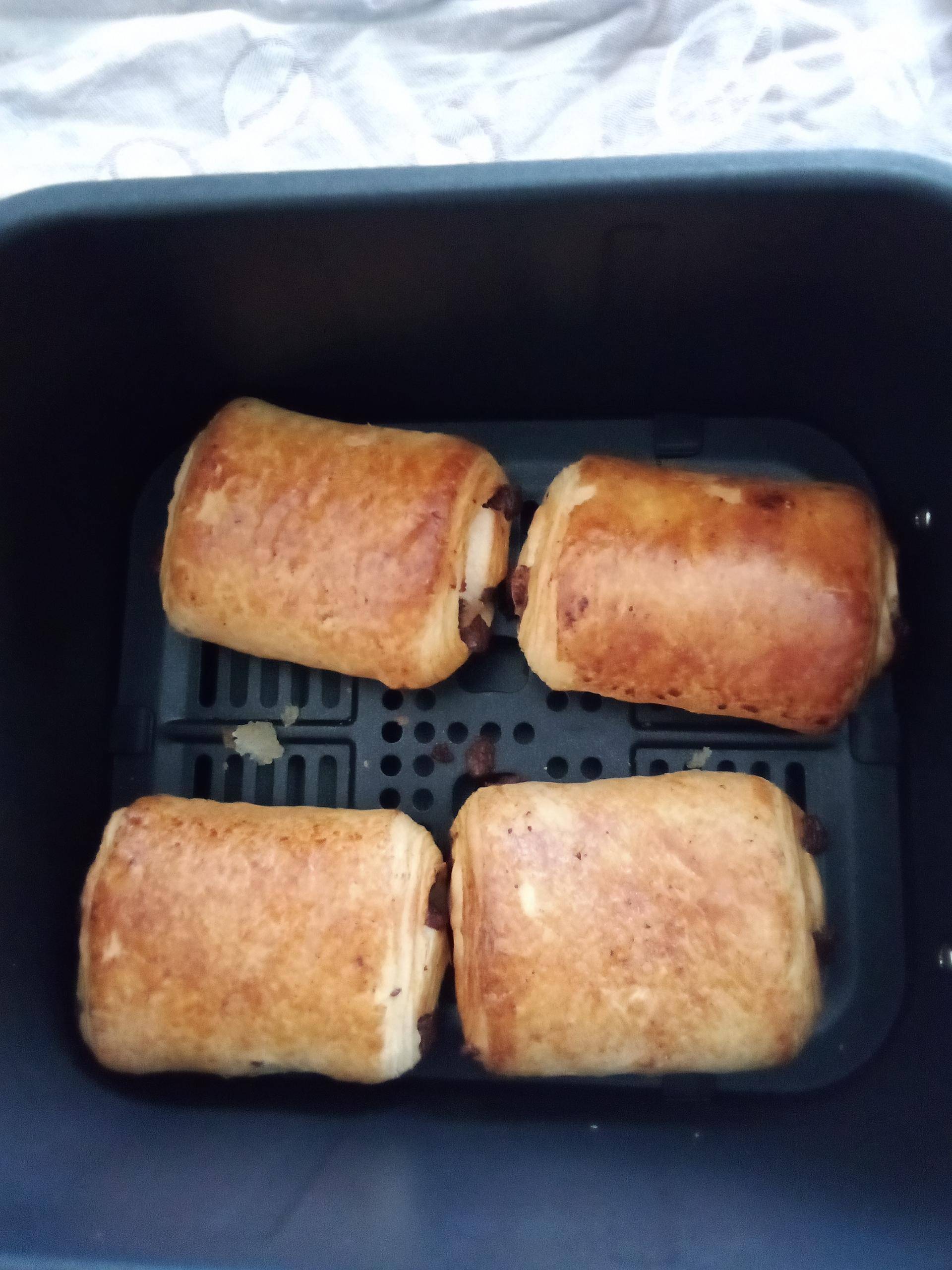 Pain au chocolat surgelés - Recette Dual EasyFry | Moulinex