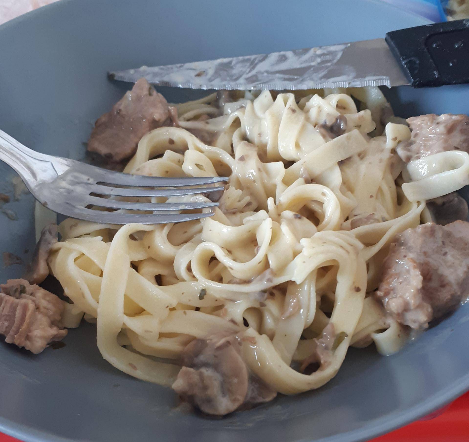 Veau champignons et ses tagliatelles - Recepten Cookeo | Moulinex