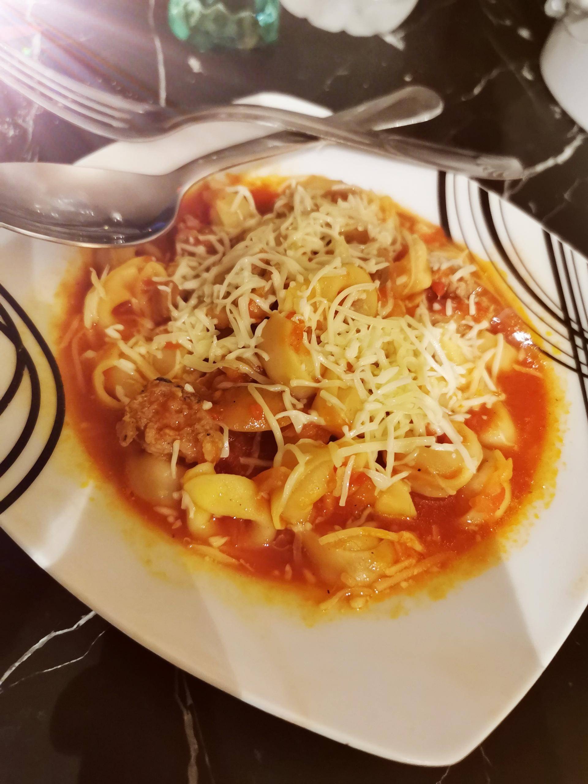 Soupe de tortellinis - Recepten Companion Connect | Moulinex