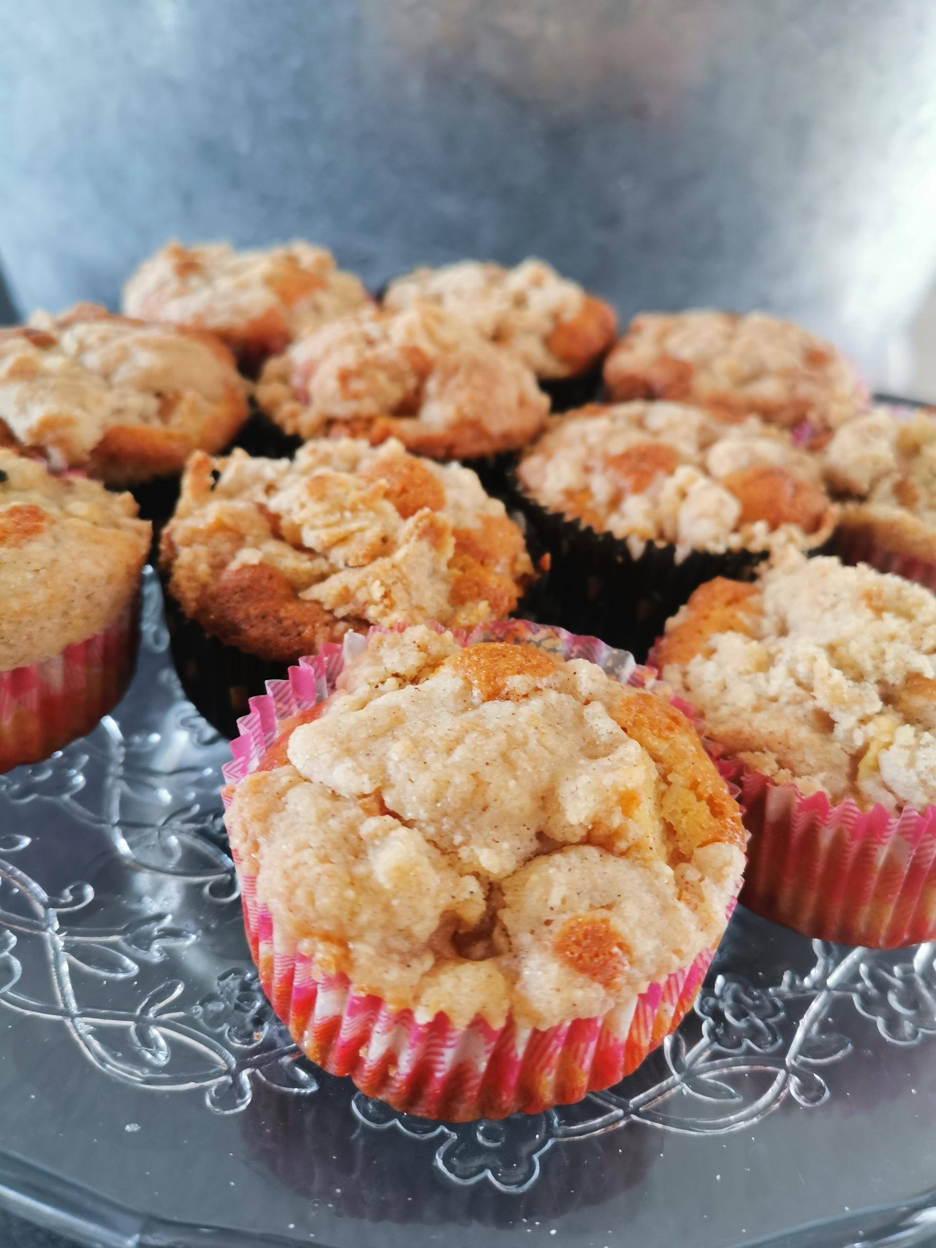 Muffins aux pommes façon crumble - Recepten Companion Connect XL | Moulinex