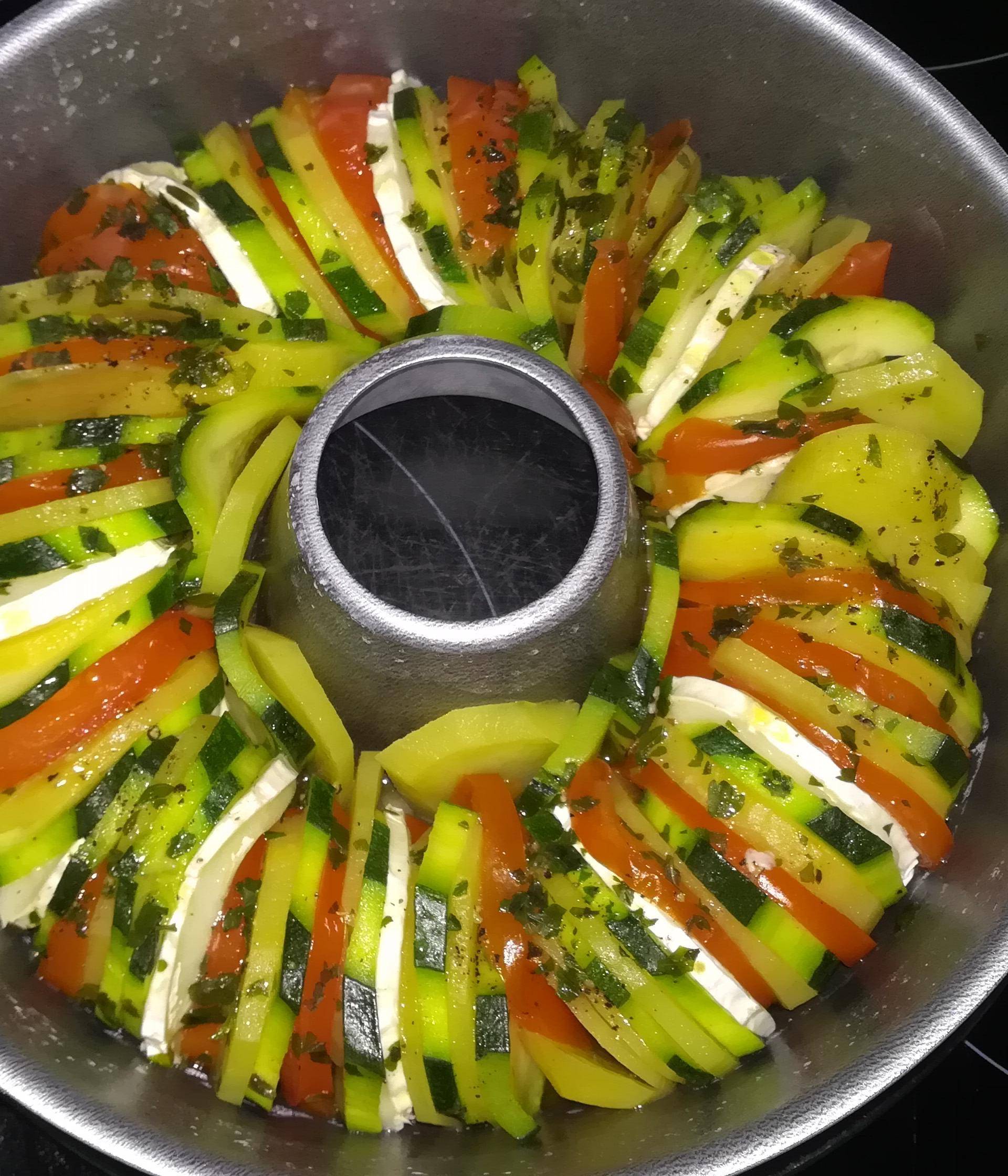 Tian de légumes et fromage - Recette Cookeo | Moulinex