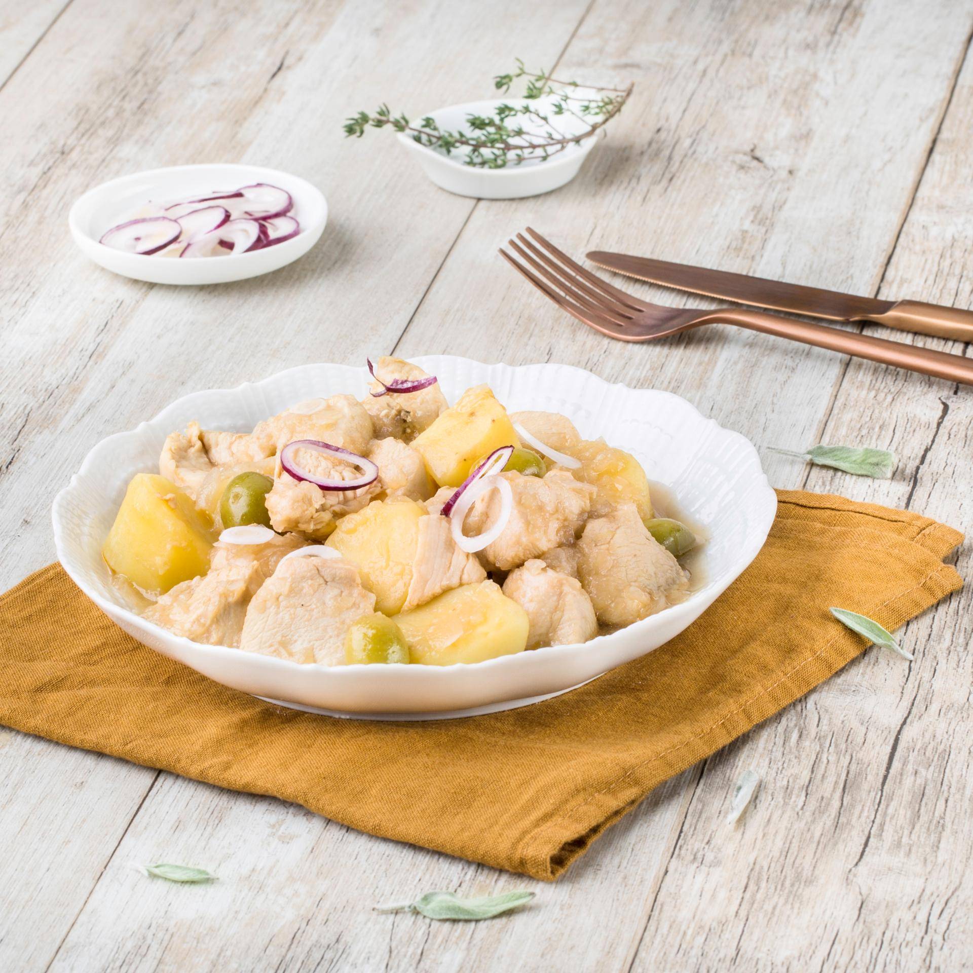 Poulet aux olives - Recepten Companion | Moulinex