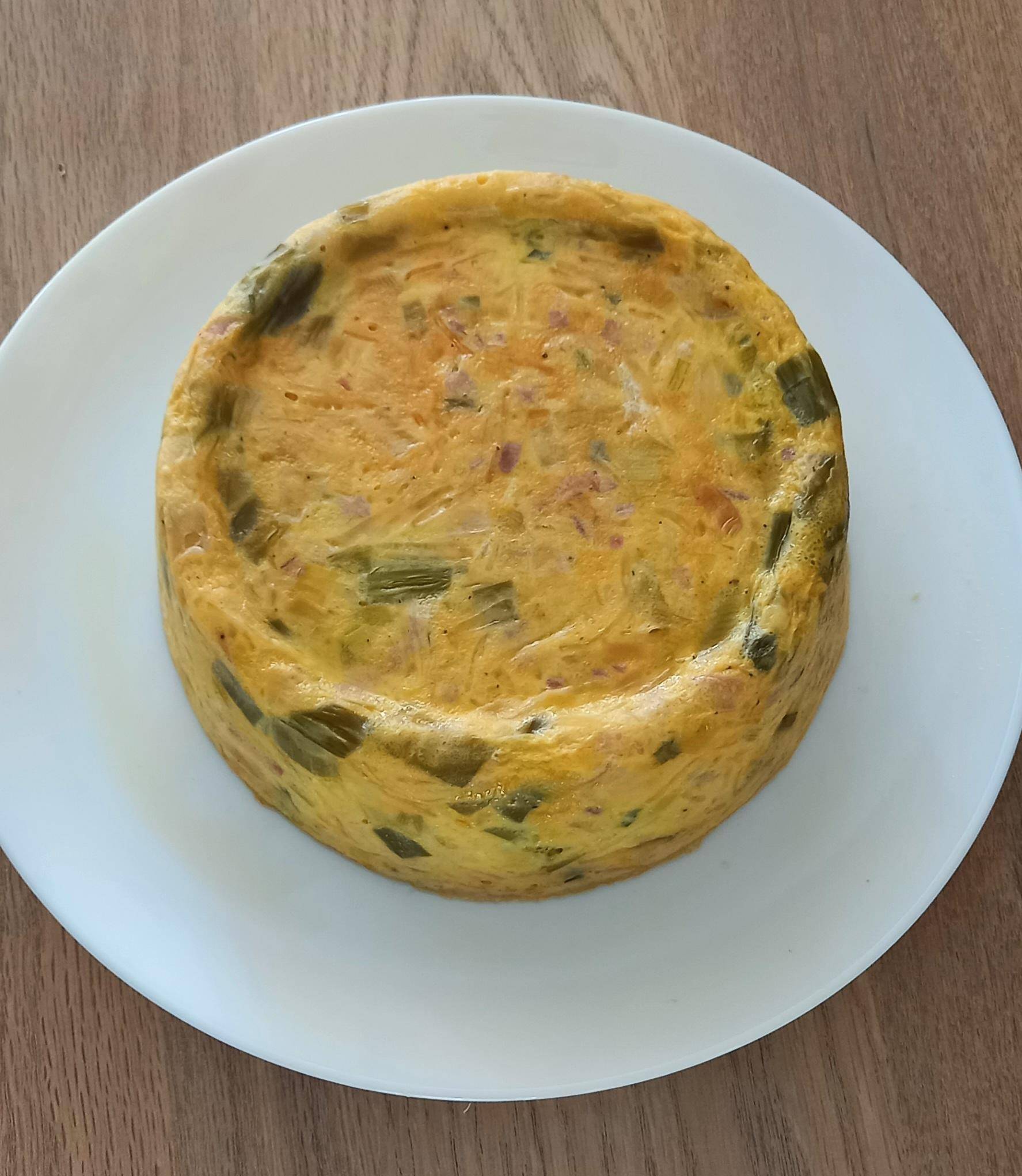 Cake poireaux lardons - Recepten Cookeo | Moulinex