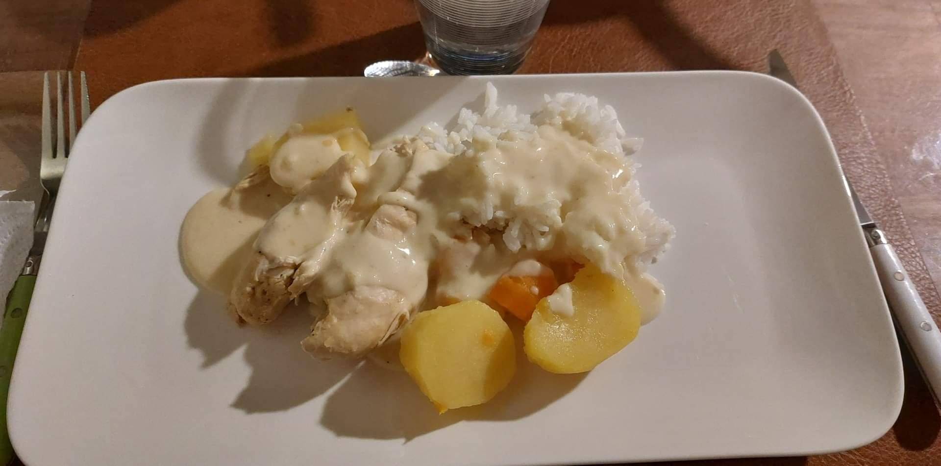 Blanc de poulet façon poulet au pot - Recepten Cookeo | Moulinex