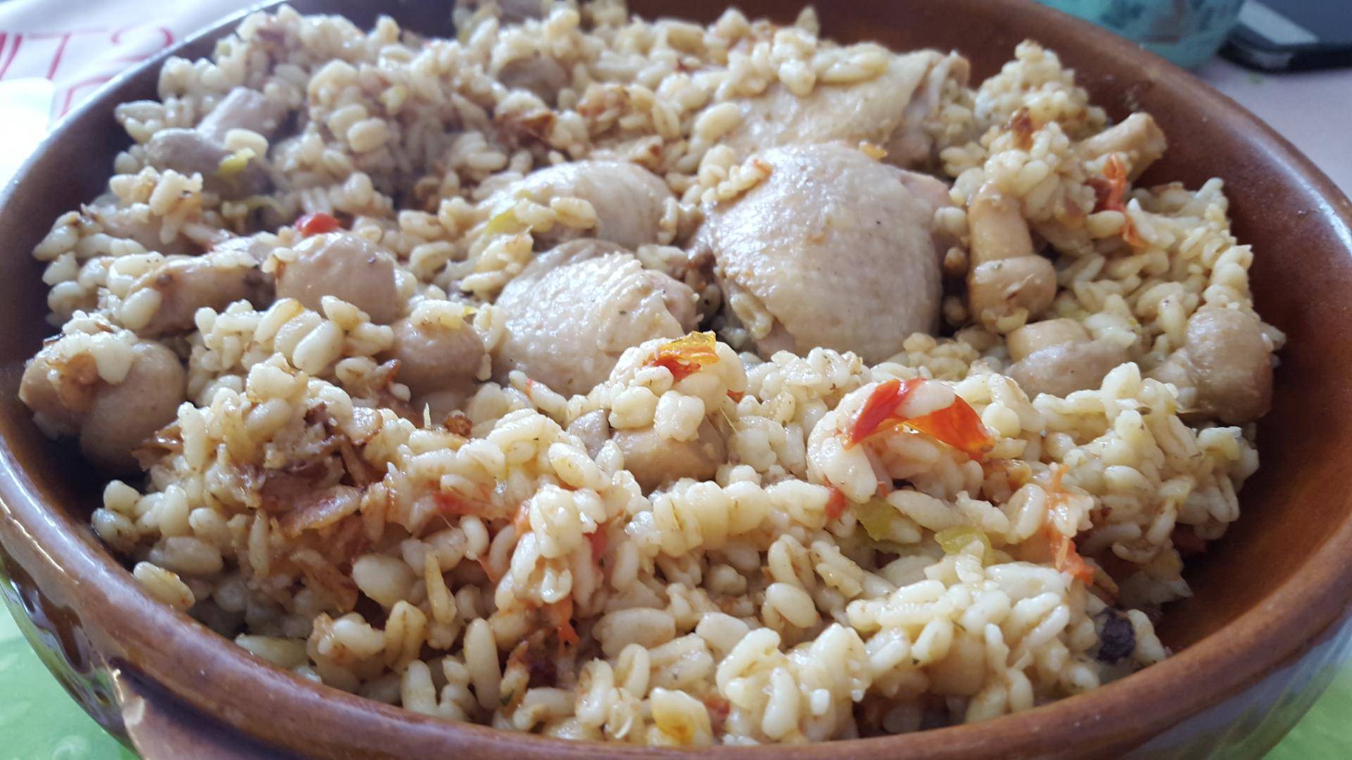 Poulet aux 3 légumes avec son blé - Recepten Cookeo | Moulinex